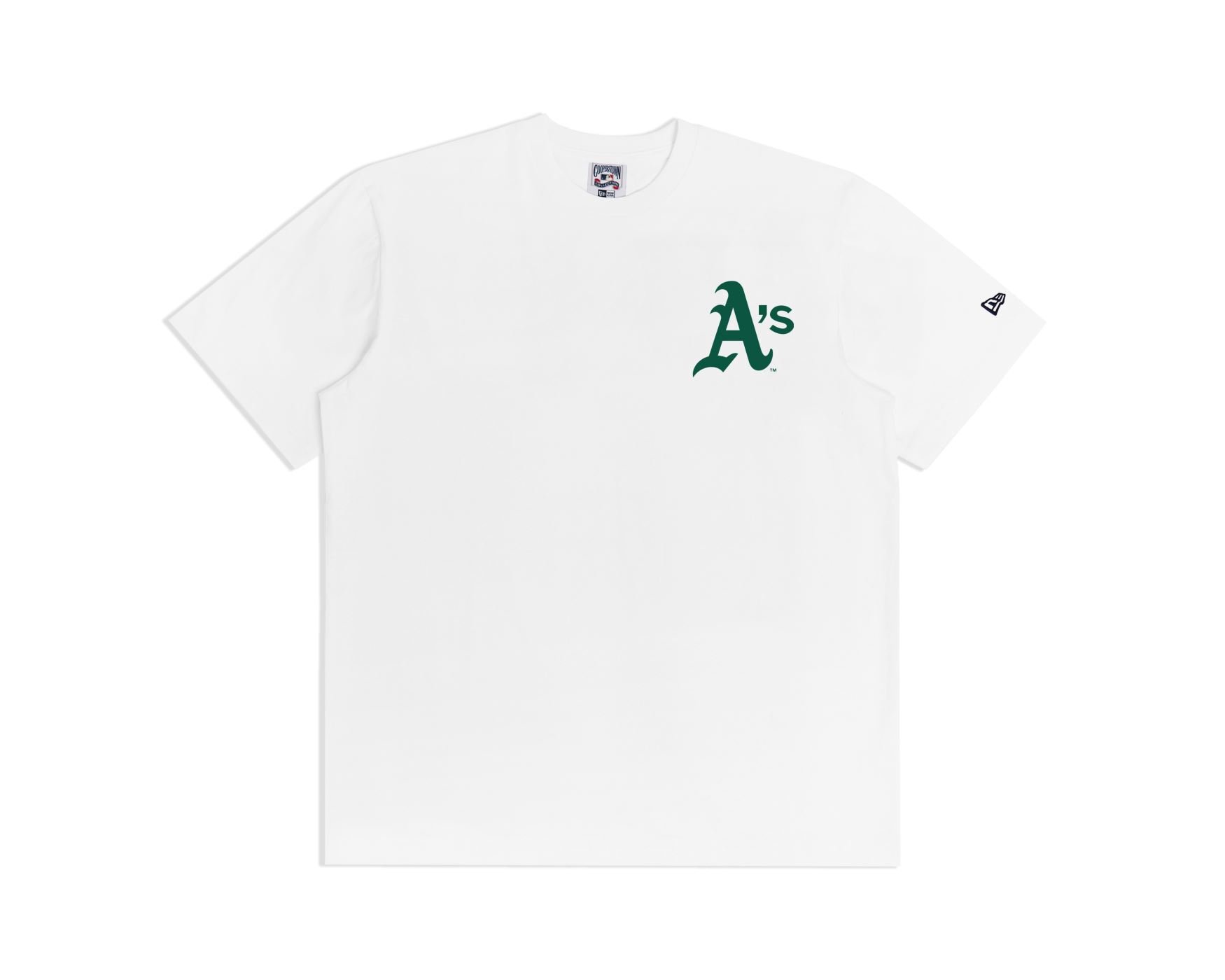 Camiseta New Era Regular Oakland Athletics MLB Branco