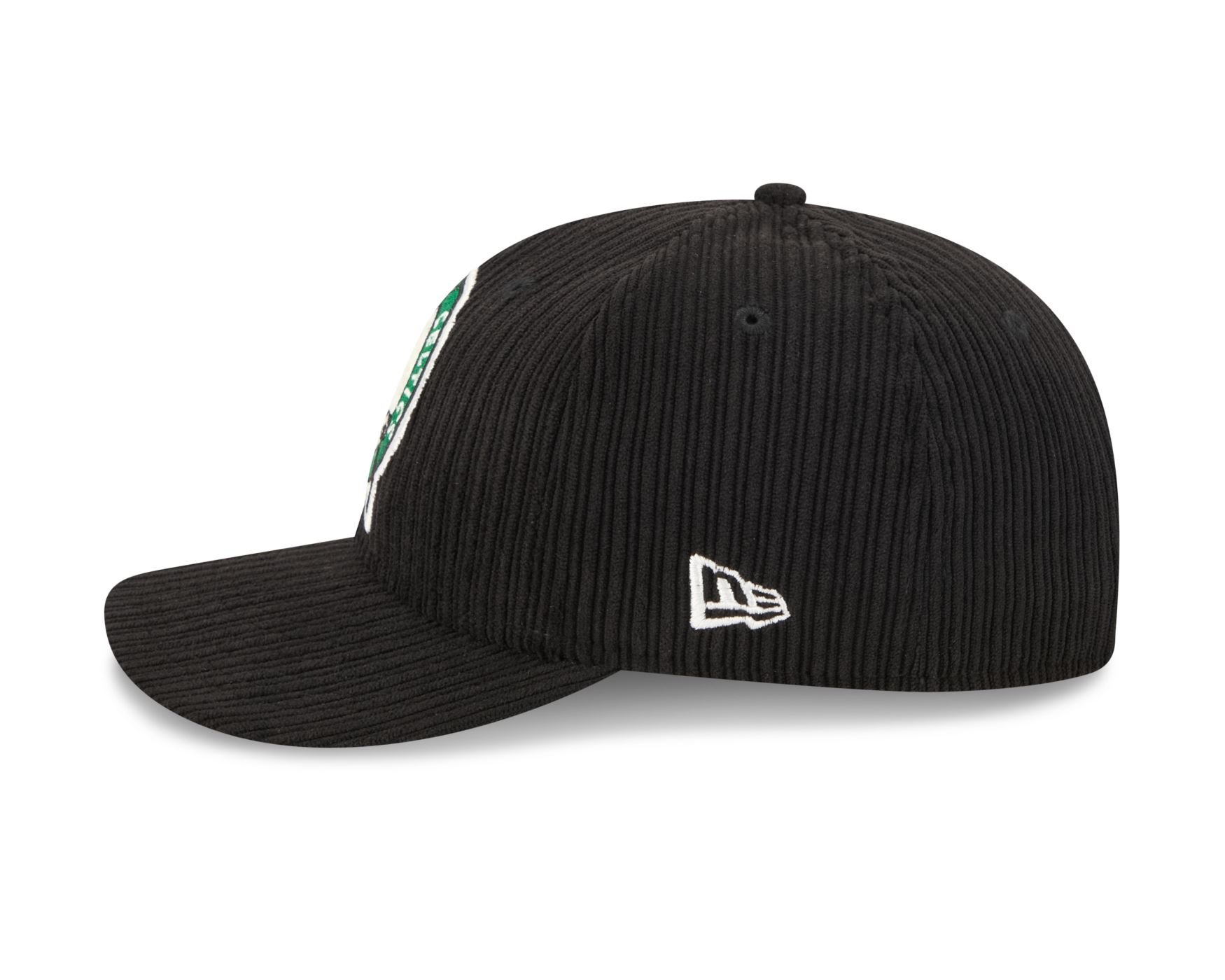 Bone New Era 59FIFTY Boston Celtics NBA Preto Preto 5