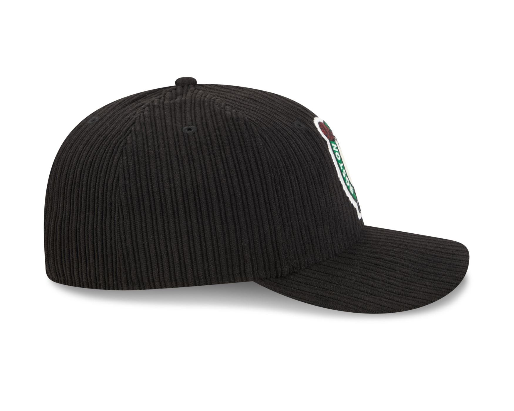 Bone New Era 59FIFTY Boston Celtics NBA Preto Preto 6