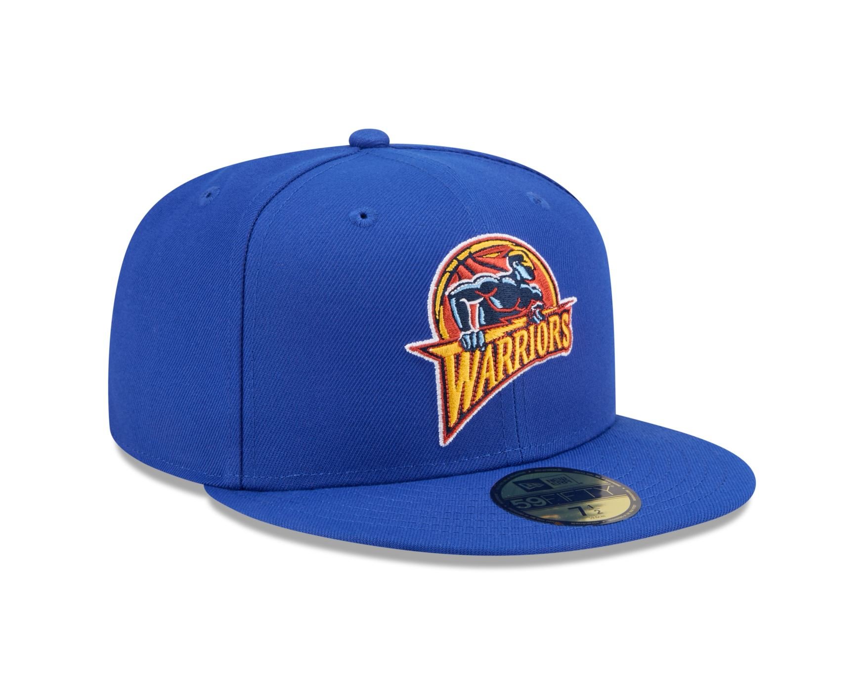 Bone New Era 59FIFTY Golden State Warriors NBA Hardwood Classics Azul 3