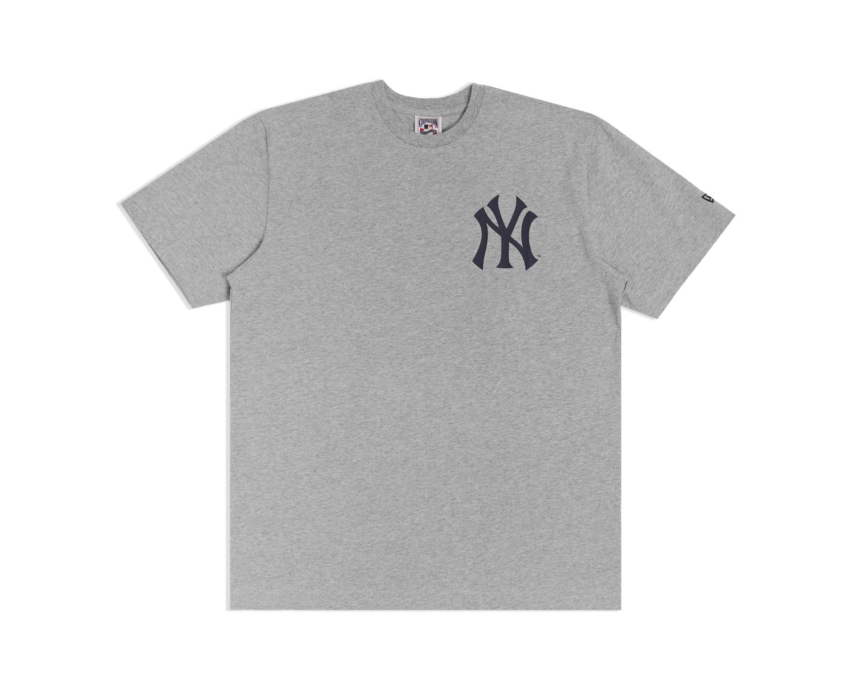 Camiseta New Era Regular New York Yankees MLB Cinza