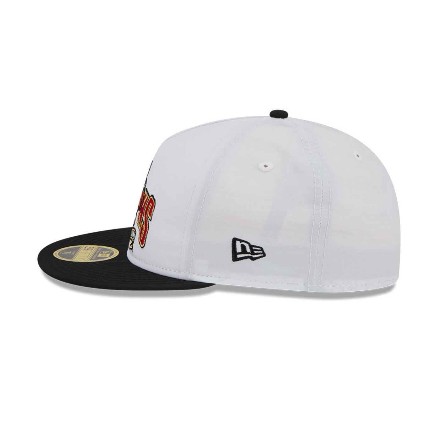 Bone New Era 59FIFTY Retro Crown Chicago Bulls NBA Champions Branco 5