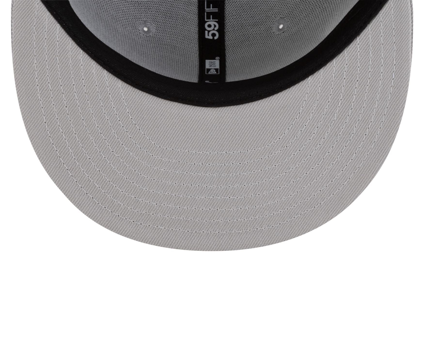 Bone New Era 59FIFTY Atlanta Braves MLB Hyperfly Cinza Cinza 9