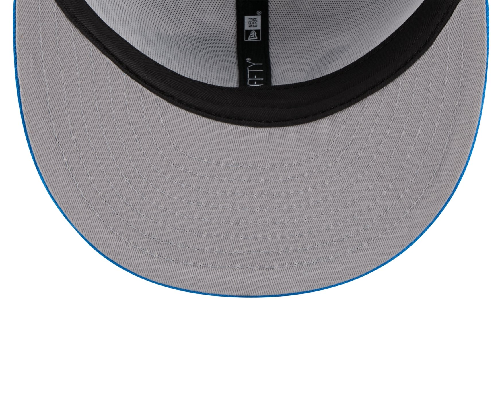 Bone New Era 9FIFTY Detroit Lions NFL Salute Service 2025 Azul Cinza/Azul 6