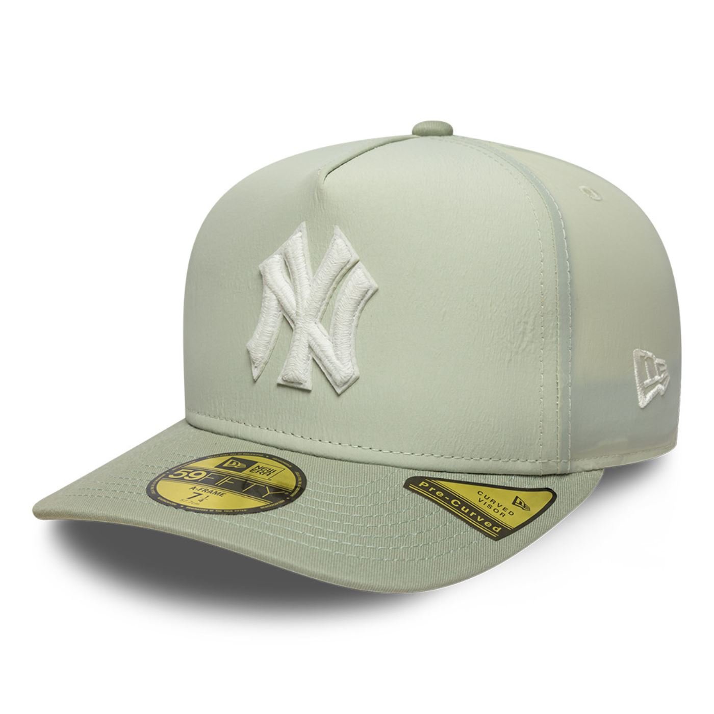 Bone New Era 59FIFTY A-Frame New York Yankees MLB Crinkle Verde