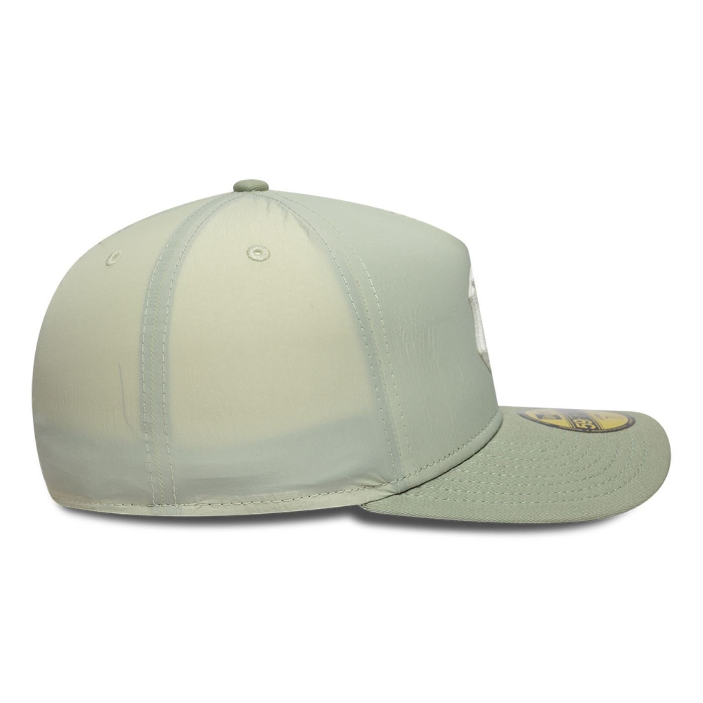Bone New Era 59FIFTY A-Frame New York Yankees MLB Crinkle Verde Verde 6