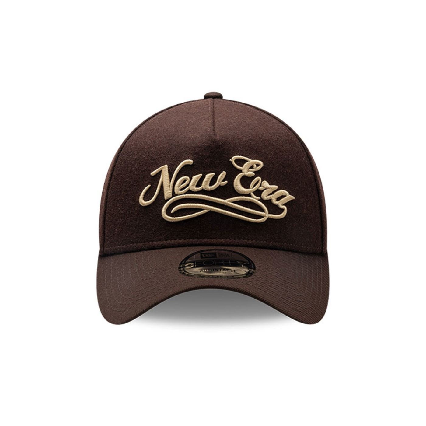 Bone New Era 9FORTY A-Frame Wool Energy Branded Marrom Marrom 2