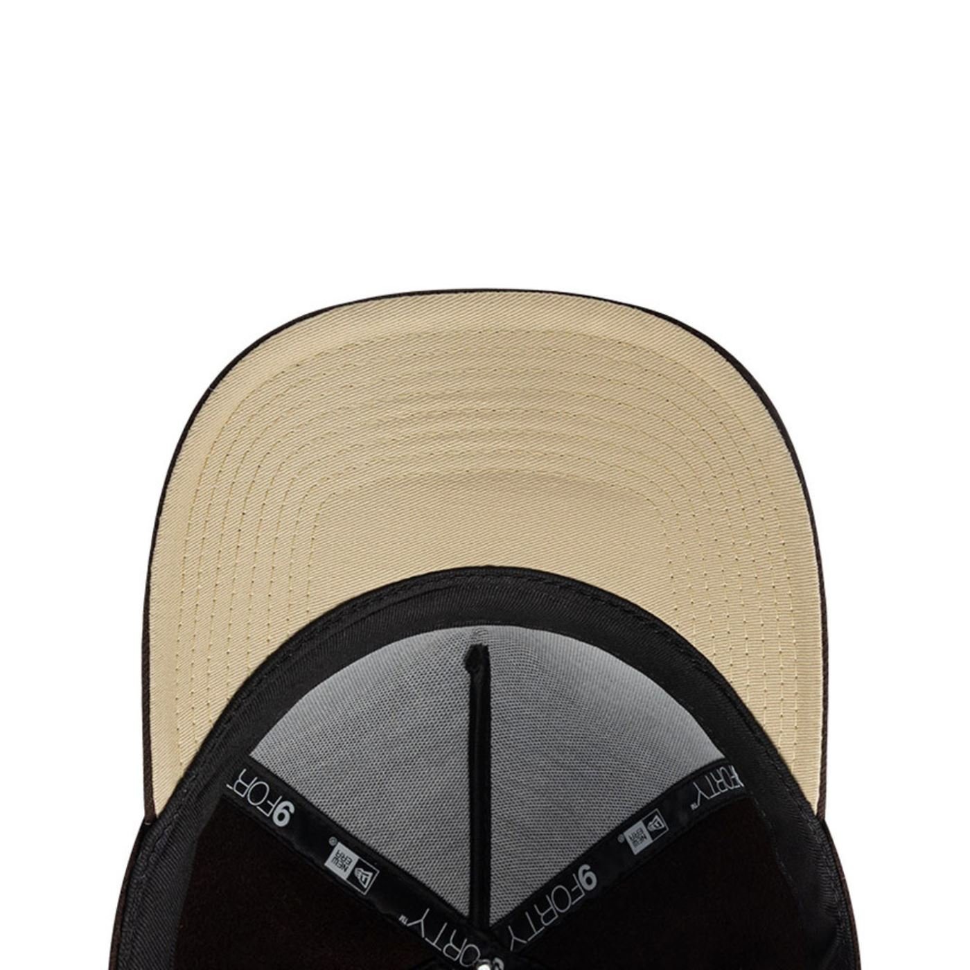 Bone New Era 9FORTY A-Frame Wool Energy Branded Marrom Marrom 5