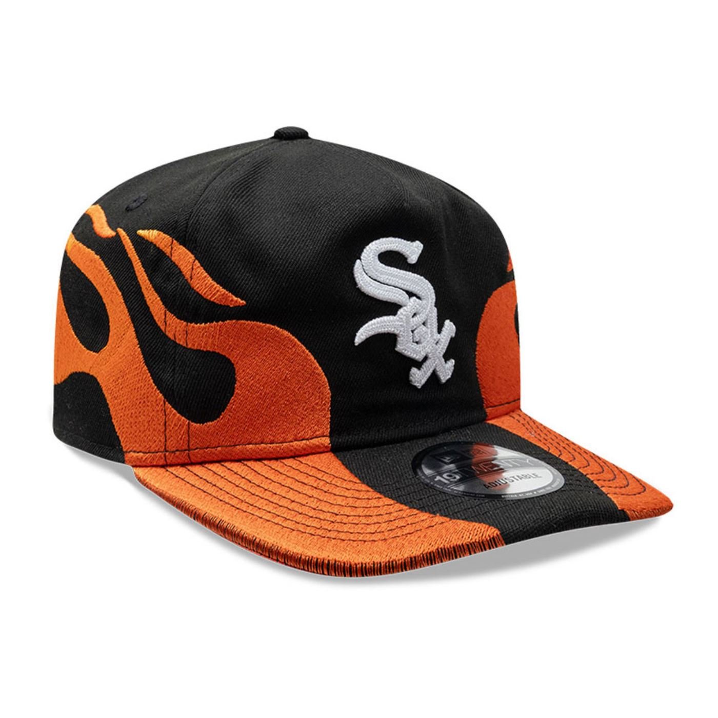 Bone New Era 19TWENTY Energia da Chama Chicago White Sox MLB Preto 3