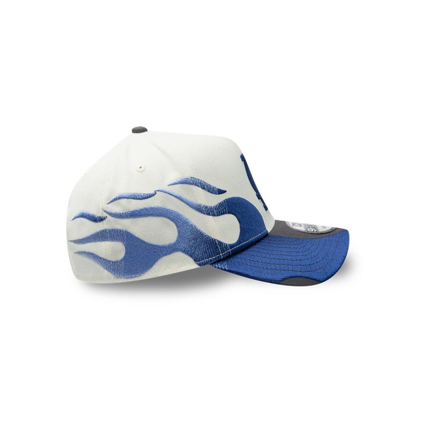 Bone New Era 9FORTY A-Frame Energy Los Angeles Dodgers MLB Branco 4