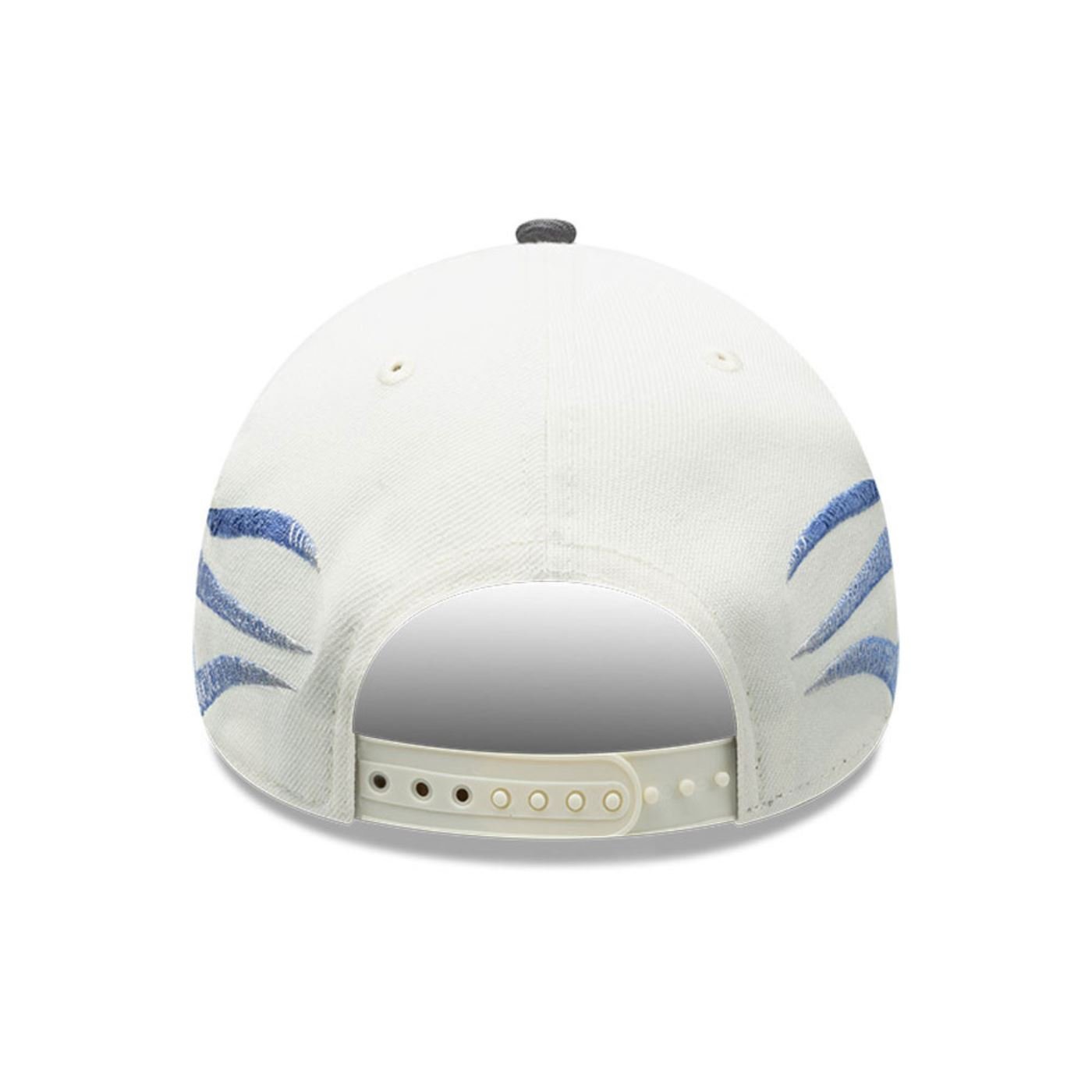 Bone New Era 9FORTY A-Frame Energy Los Angeles Dodgers MLB Branco 5