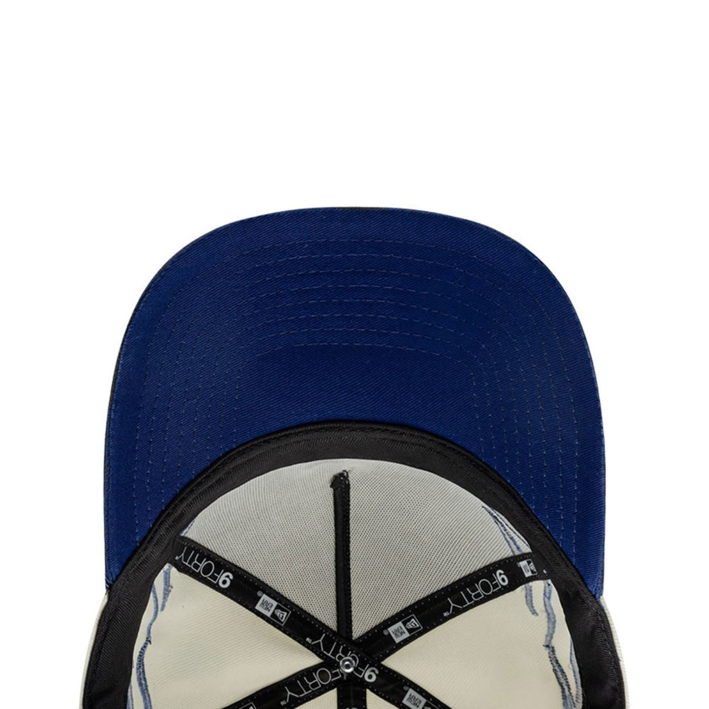 Bone New Era 9FORTY A-Frame Energy Los Angeles Dodgers MLB Branco 6