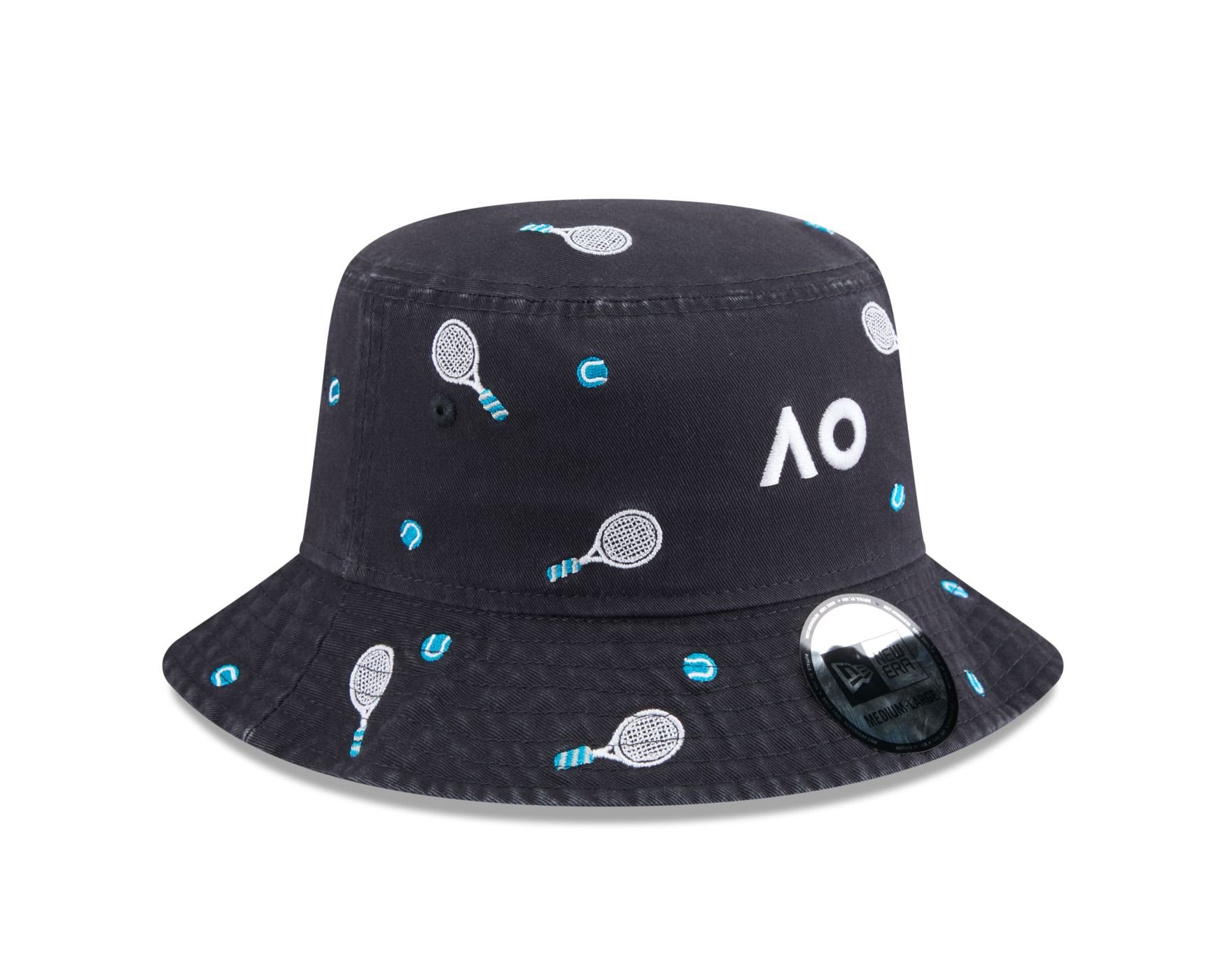 Chapeu New Era Bucket AO26 Icon Embroid Marinho
