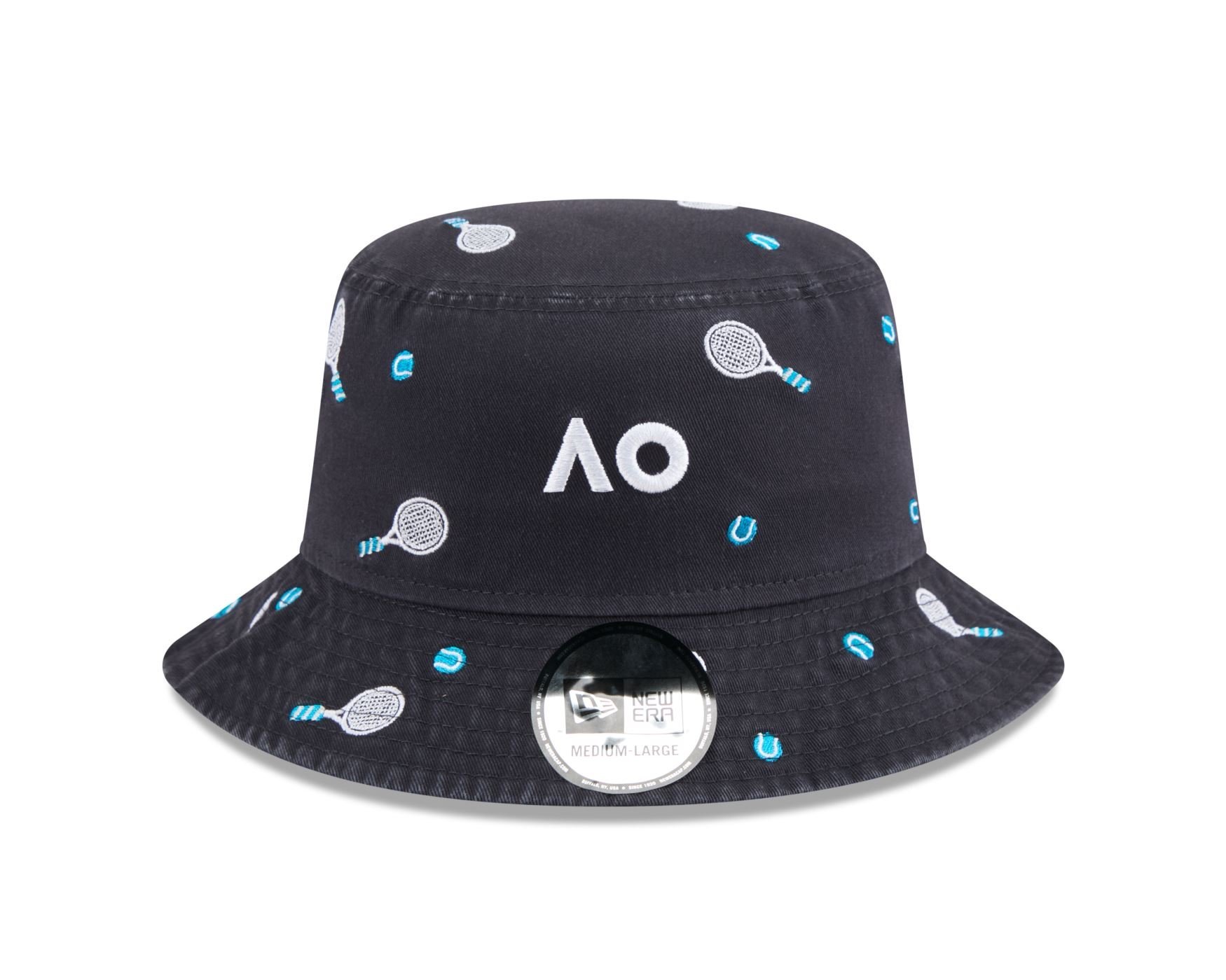 Chapeu New Era Bucket AO26 Icon Embroid Marinho Azul Marinho 2