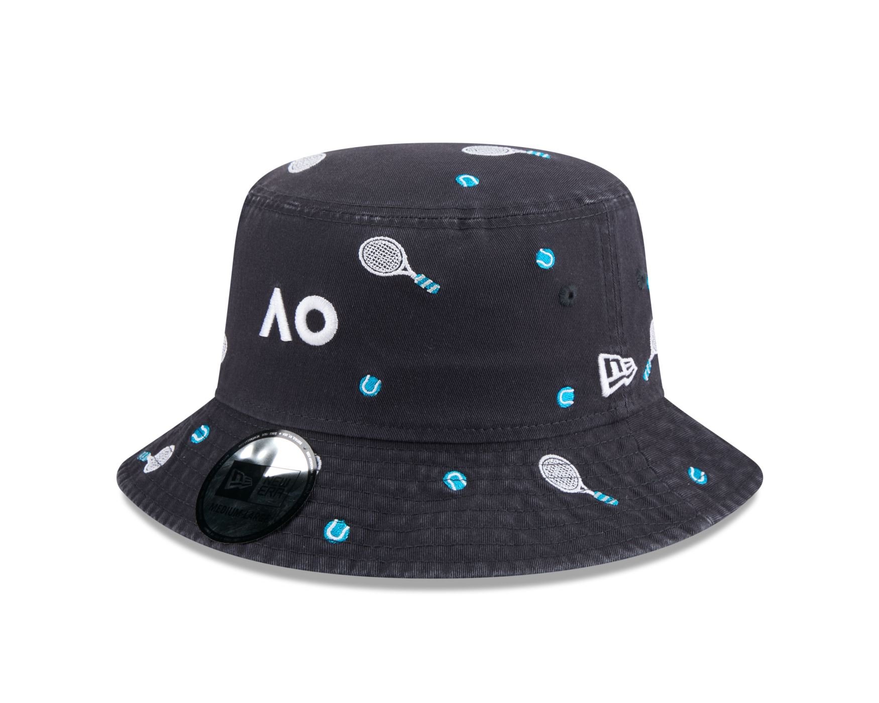 Chapeu New Era Bucket AO26 Icon Embroid Marinho Azul Marinho 3