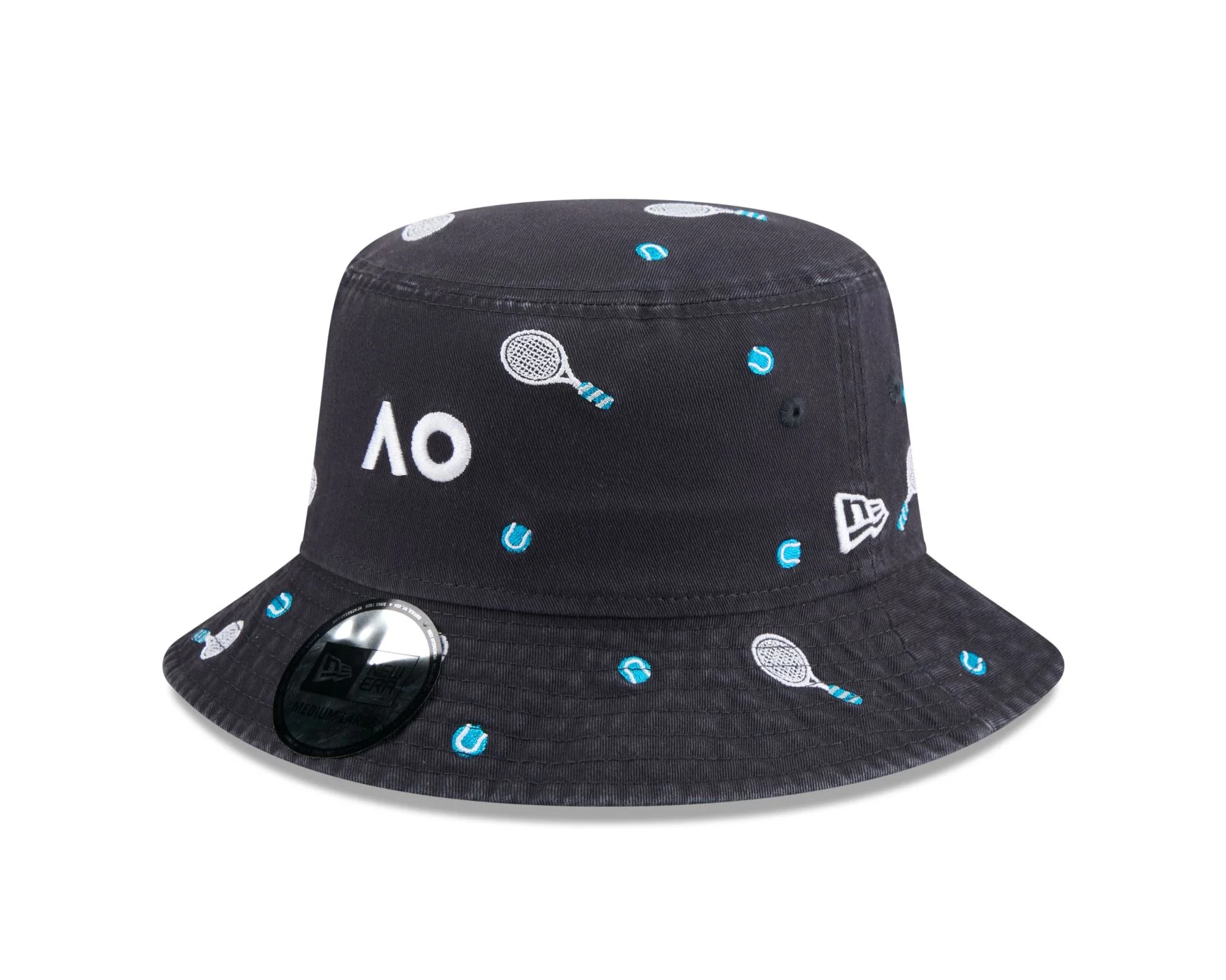 Chapeu New Era Bucket AO26 Icon Embroid Marinho Azul Marinho 3