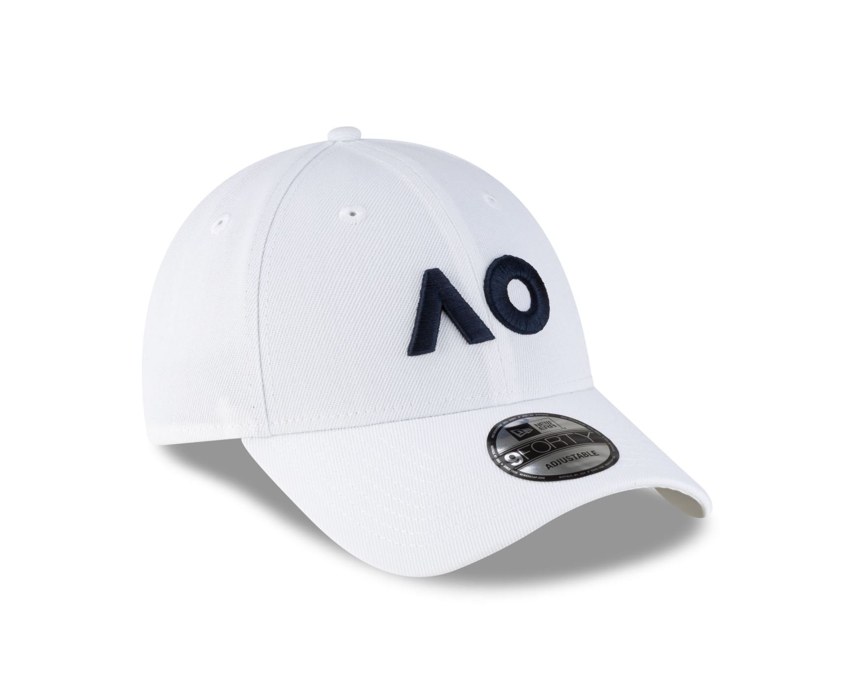 Bone New Era 9FORTY AO26 Core Aba Curva Branco Branco 3