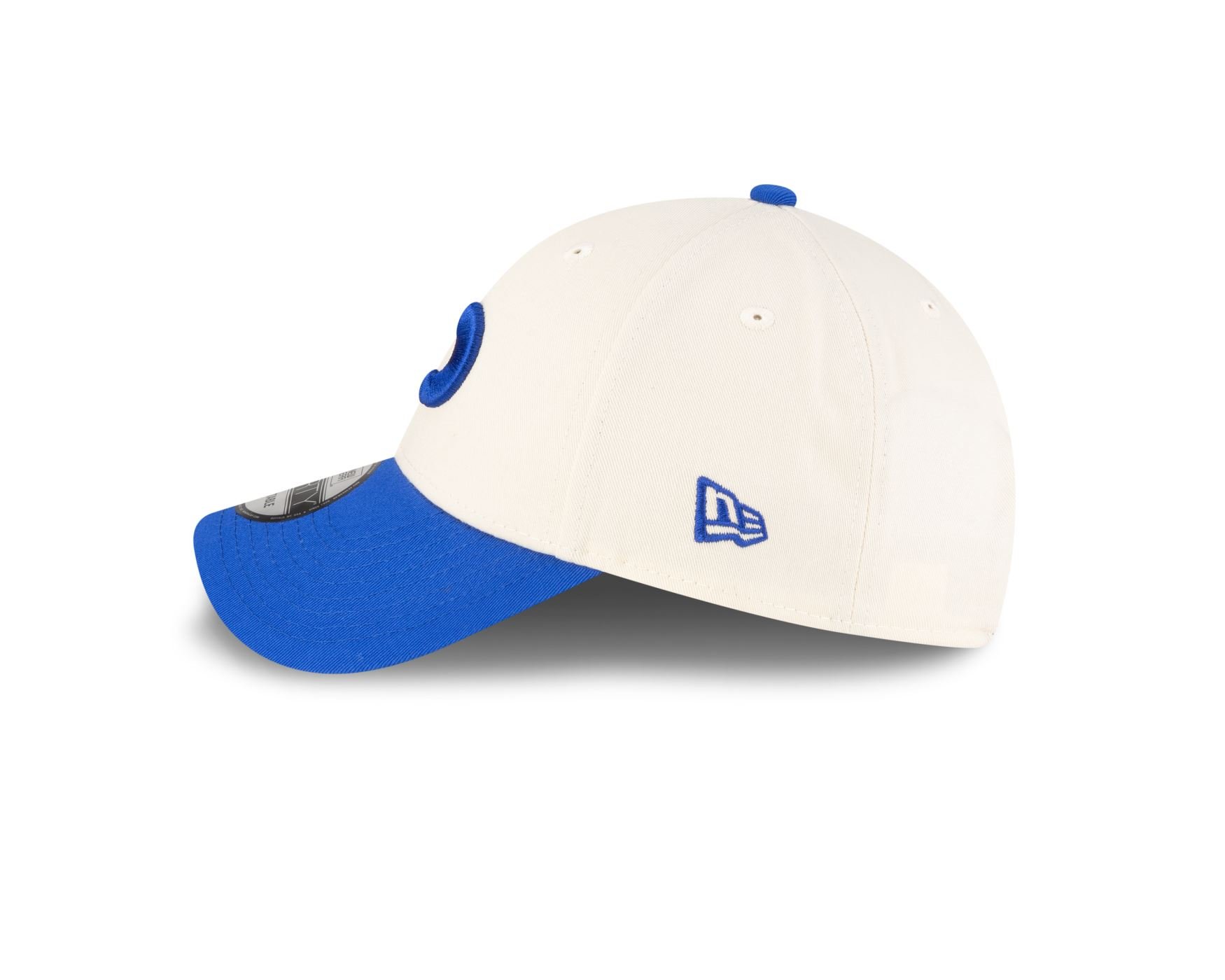 Bone New Era 9FORTY AO26 Branded Core Seasonal Aba Curva Azul Azul 7