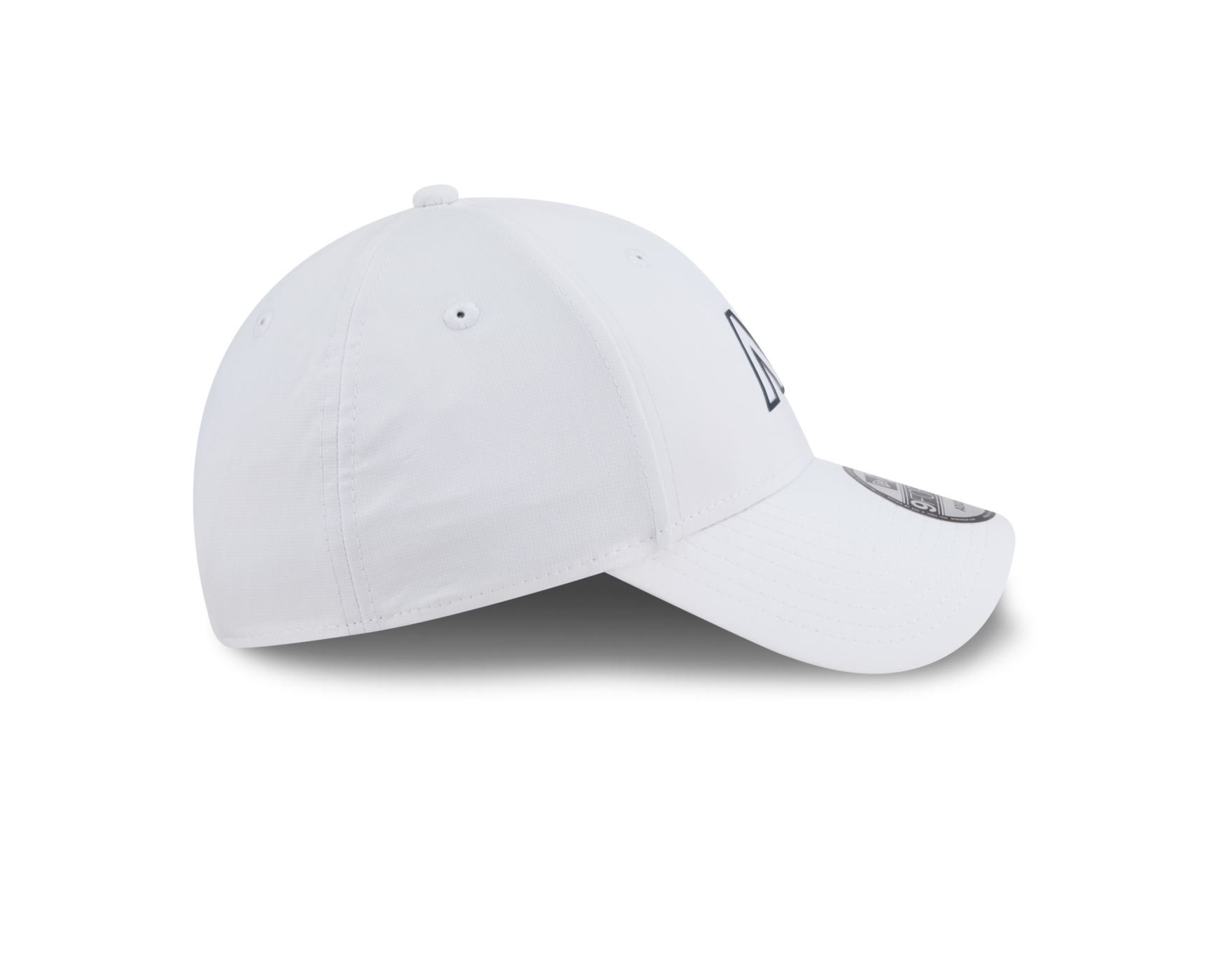 Bone New Era 9FORTY AO26 Branded Core Performance Aba Curva Branco Branco 4