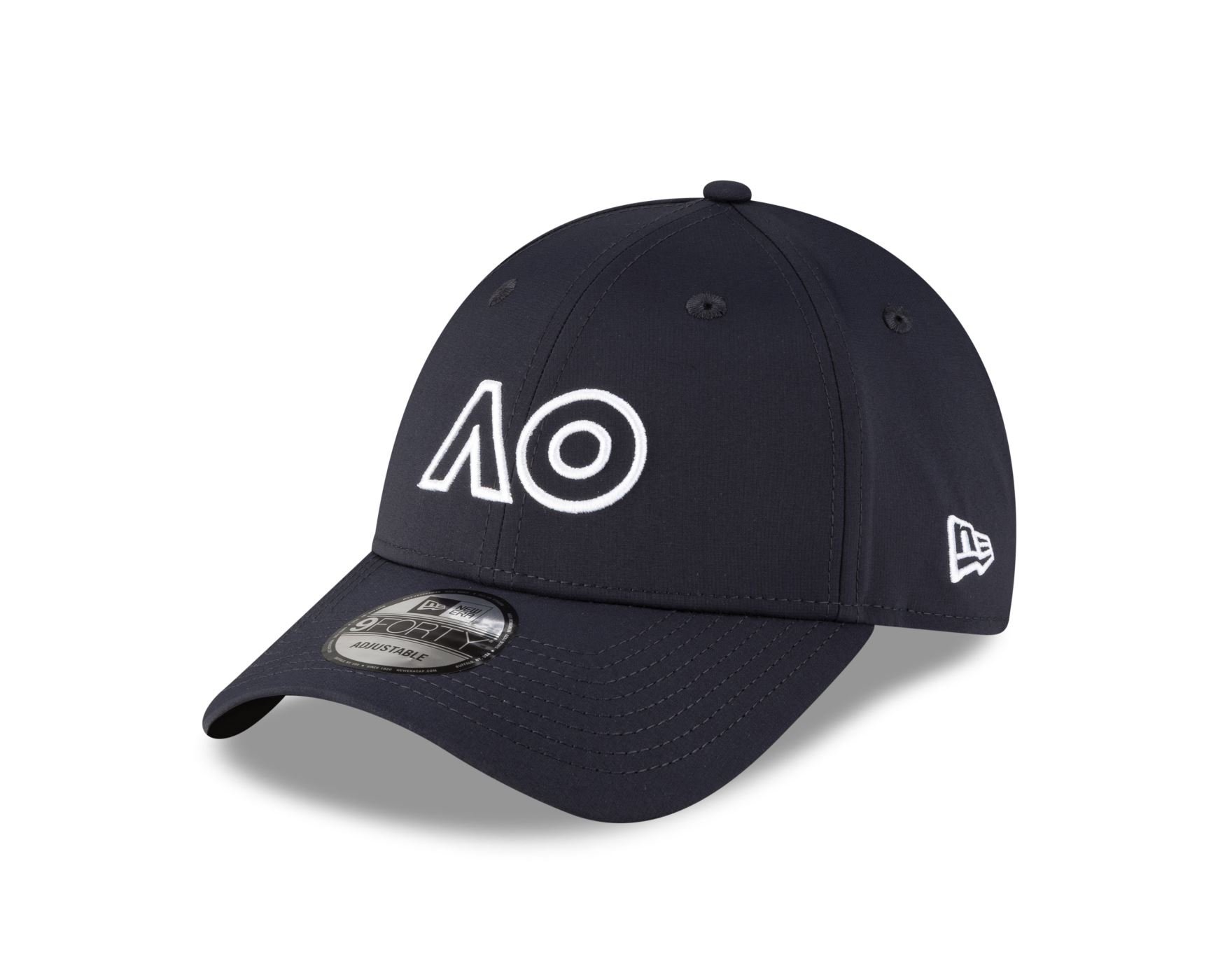 Bone New Era 9FORTY AO26 Branded Core Performance Aba Curva Marinho Azul Marinho 5