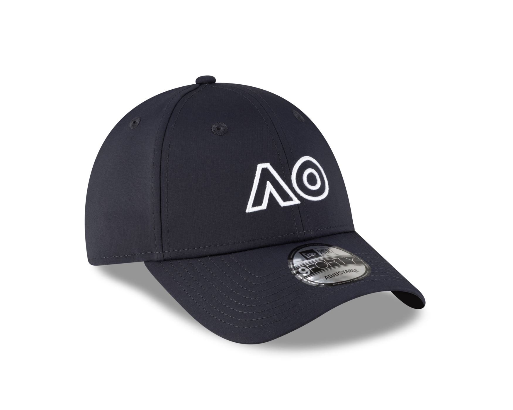 Bone New Era 9FORTY AO26 Branded Core Performance Aba Curva Marinho Azul Marinho 7