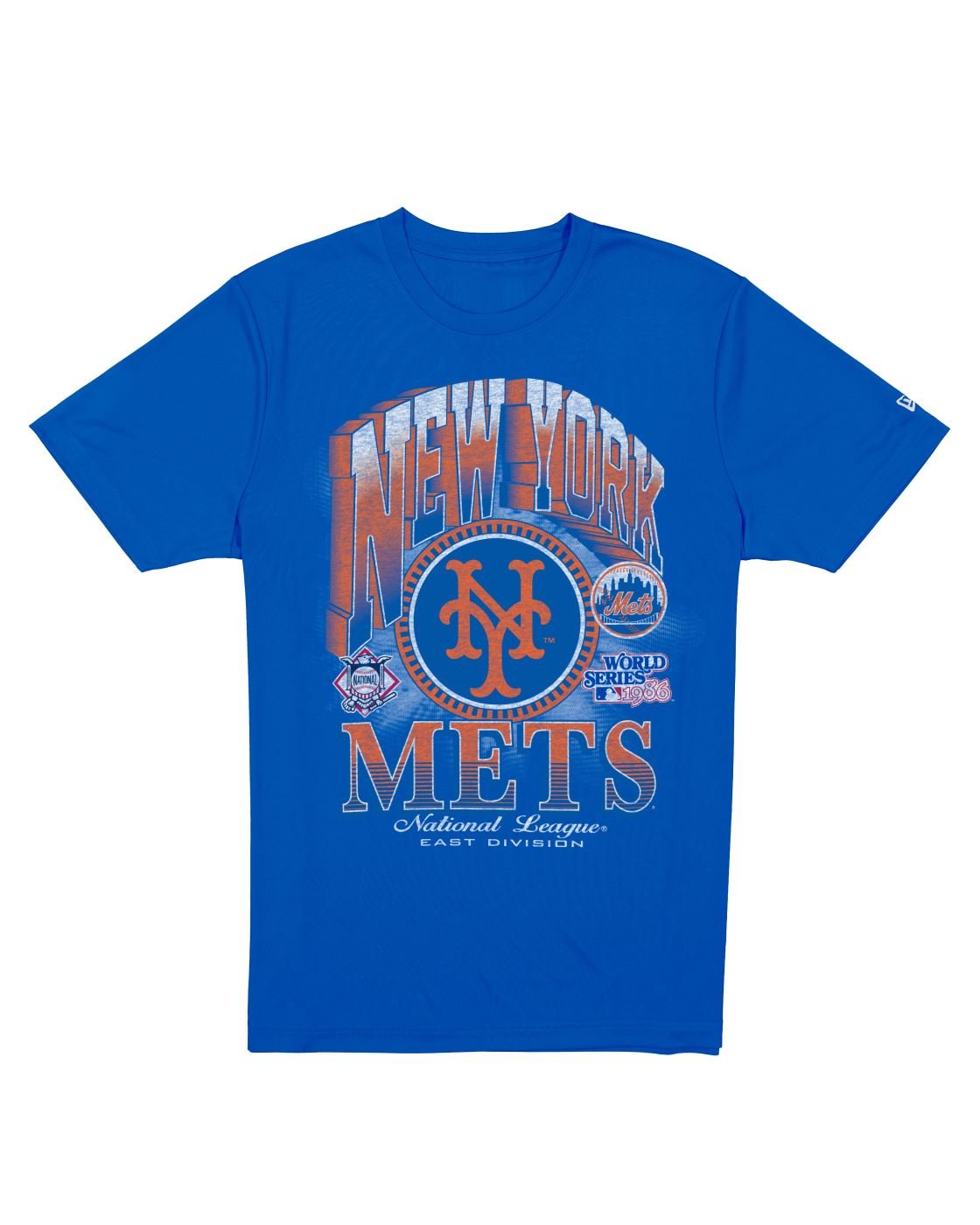 Camiseta New Era Oversize New York Mets MLB Azul Azul 5