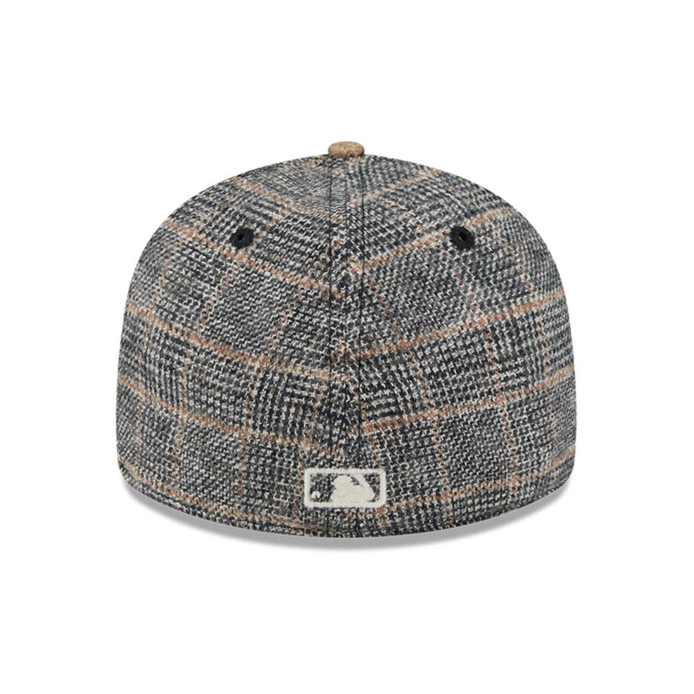 Bone New Era 59FIFTY RETRO CROWN New York Yankees MLB Azul Marrom 4
