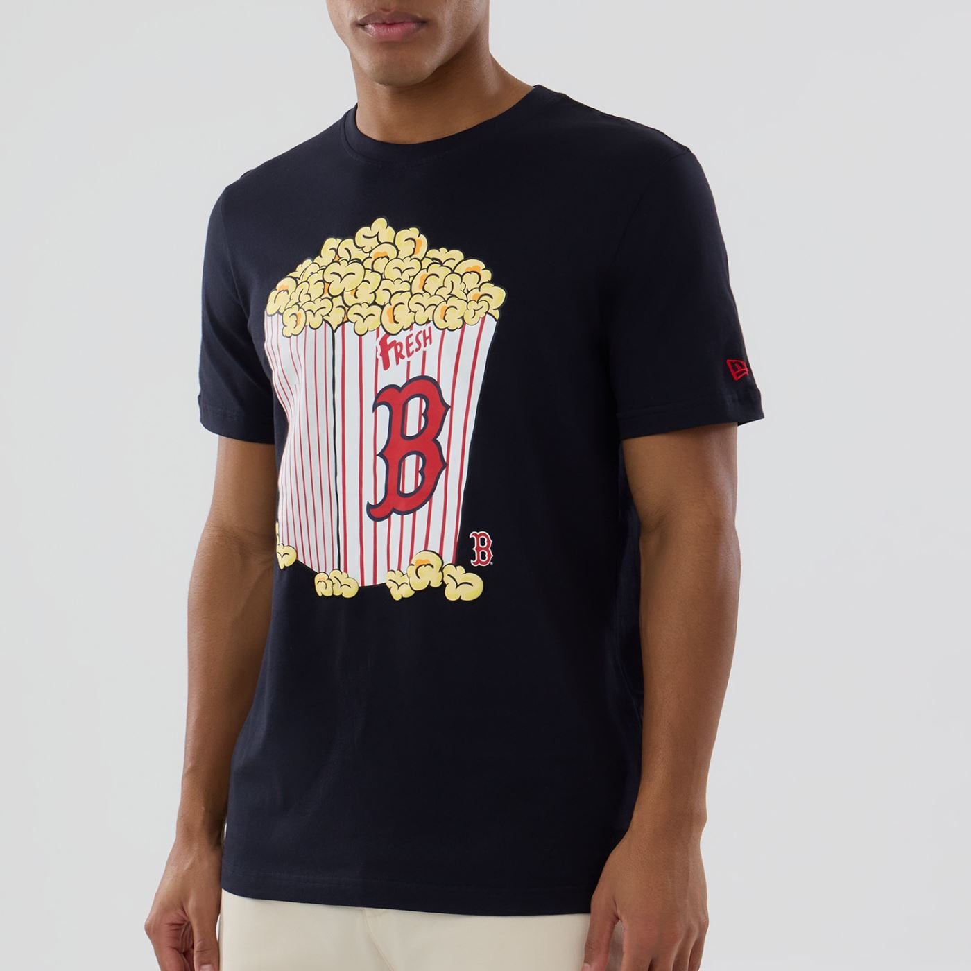 Camiseta New Era Regular Boston Red Sox MLB Marinho