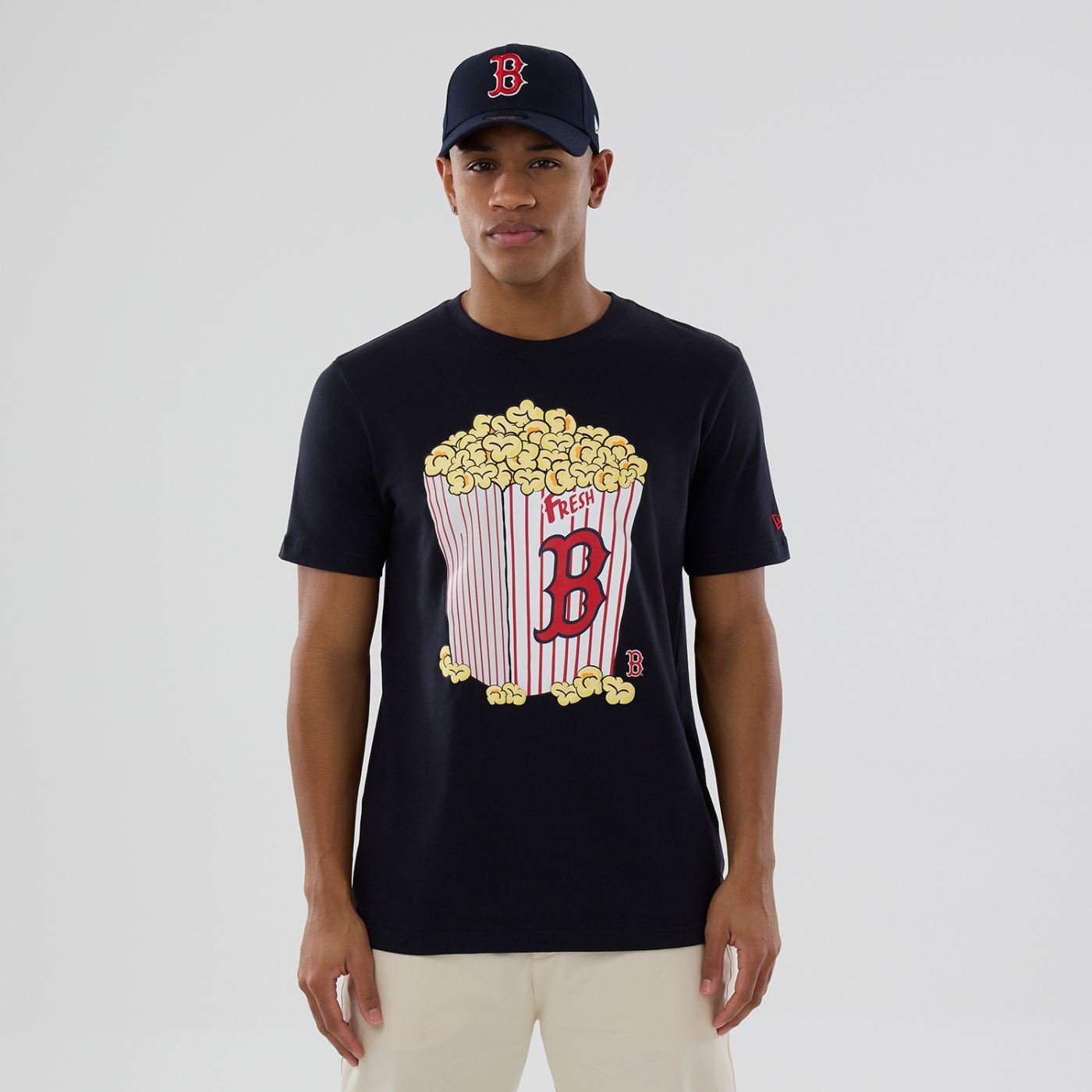 Camiseta New Era Regular Boston Red Sox MLB Marinho Azul Marinho 2