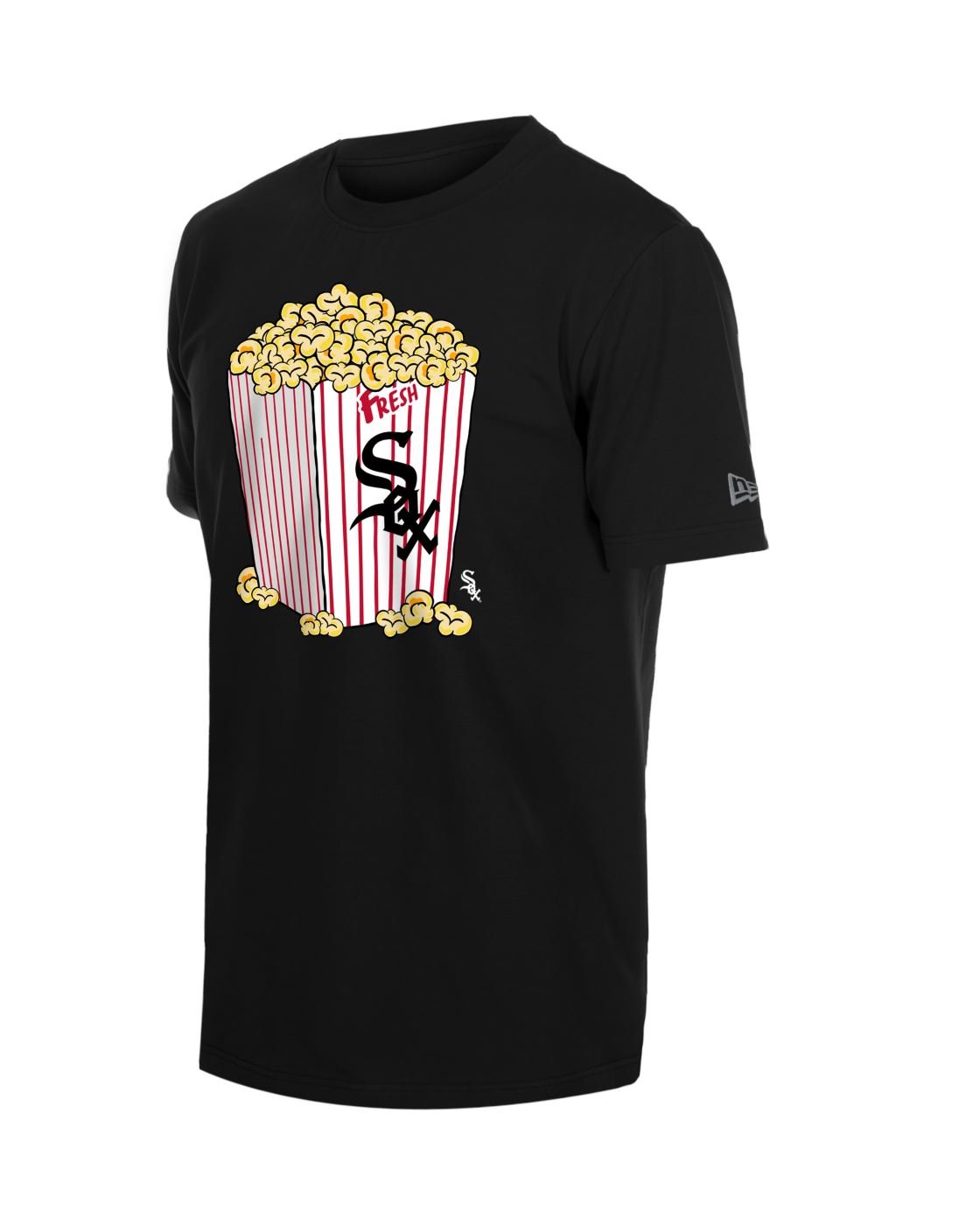 Camiseta New Era Regular Chicago White Sox MLB Preto Preto 5