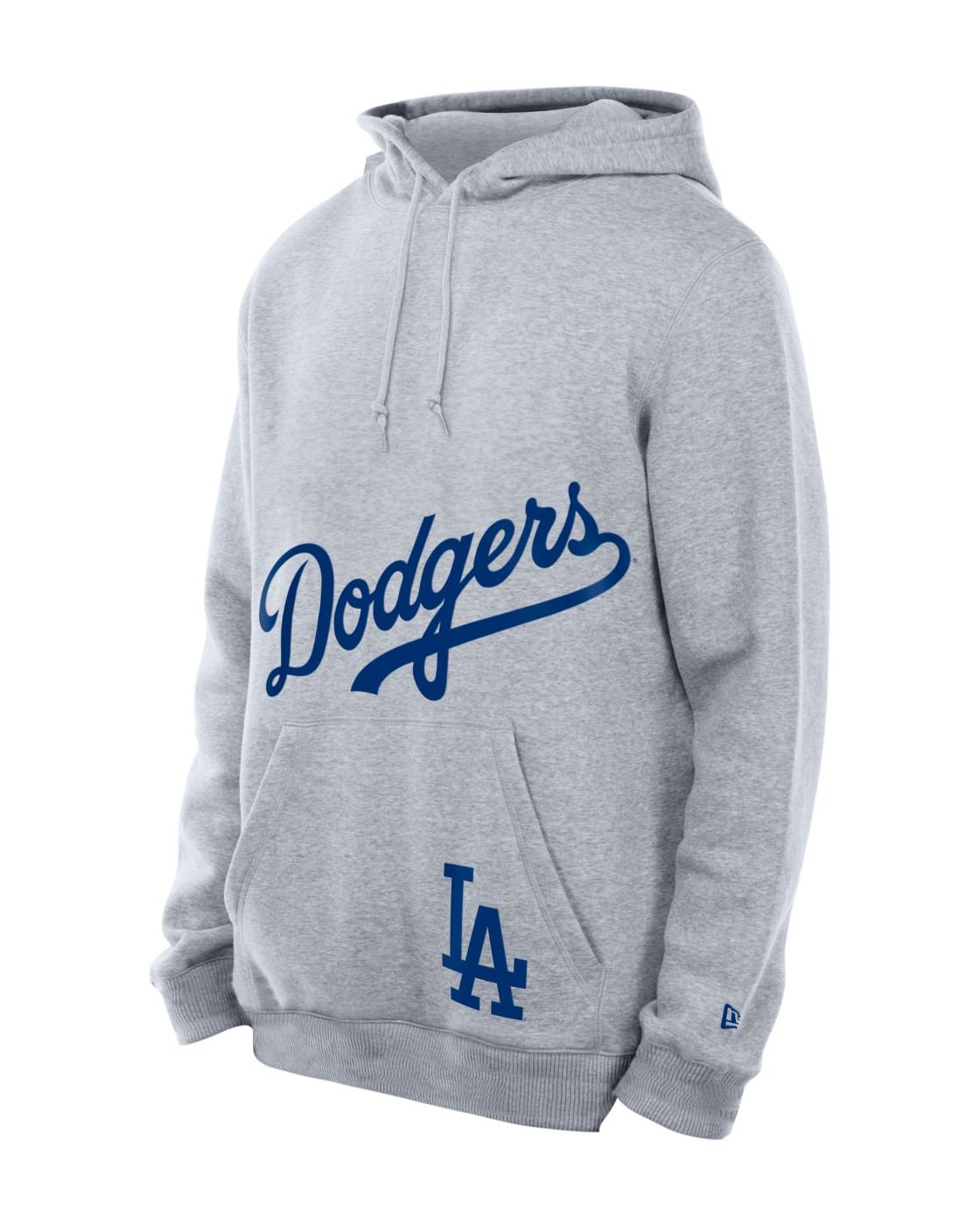 Moletom New Era Canguru Fechado Los Angeles Dodgers MLB Cinza