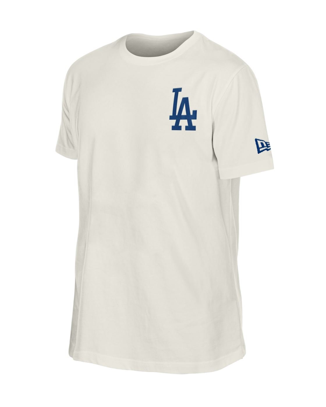 Camiseta New Era Regular Los Angeles Dodgers MLB Off White