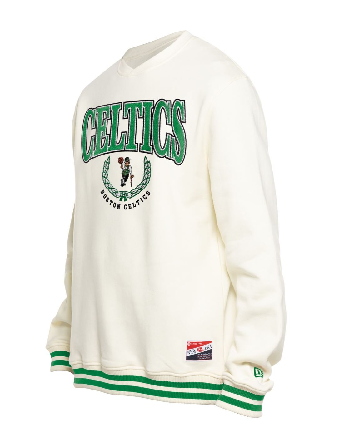 Moletom New Era Careca Boston Celtics NBA Off White