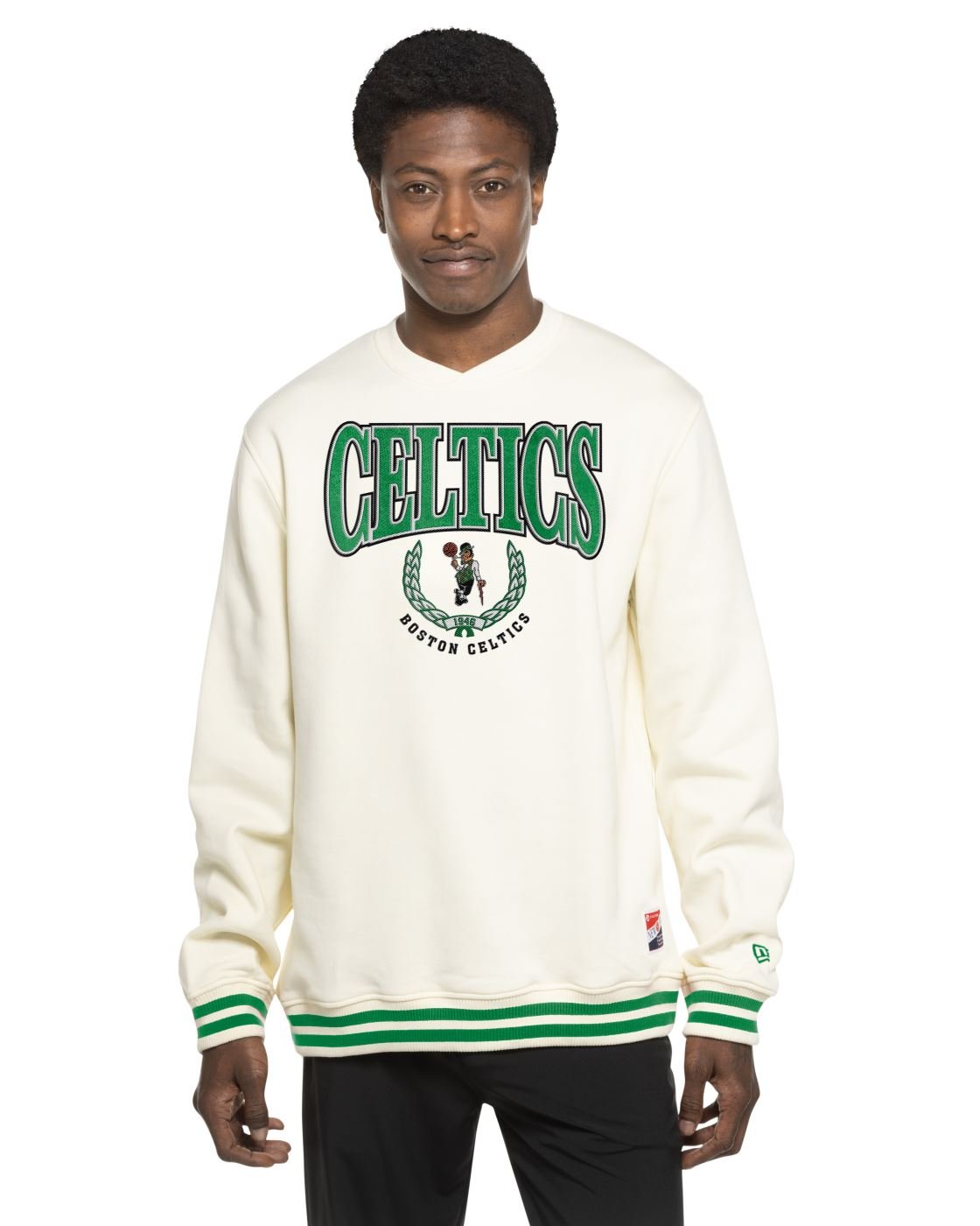 Moletom New Era Careca Boston Celtics NBA Off White Off White 2