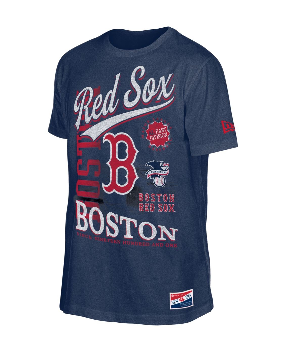 Camiseta New Era Regular Boston Red Sox MLB Marinho
