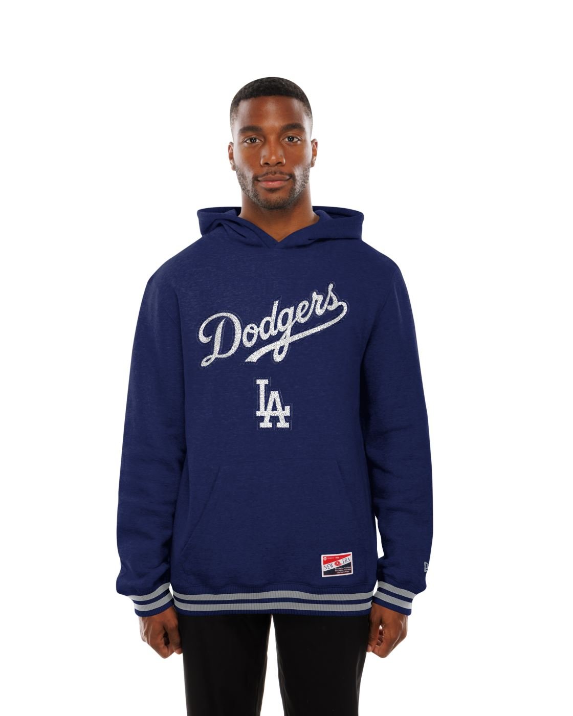 Moletom New Era Canguru Fechado Los Angeles Dodgers MLB Azul Azul 2