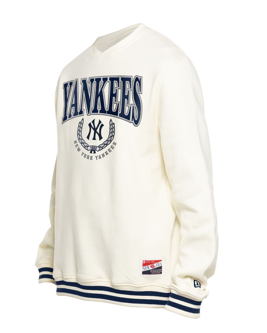 Moletom New Era Careca New York Yankees MLB Off White