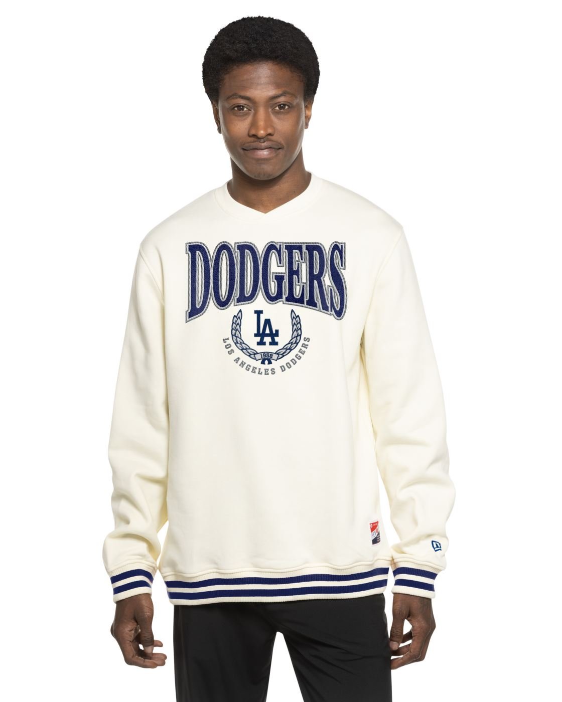 Moletom New Era Careca Los Angeles Dodgers MLB Off White Off White 2