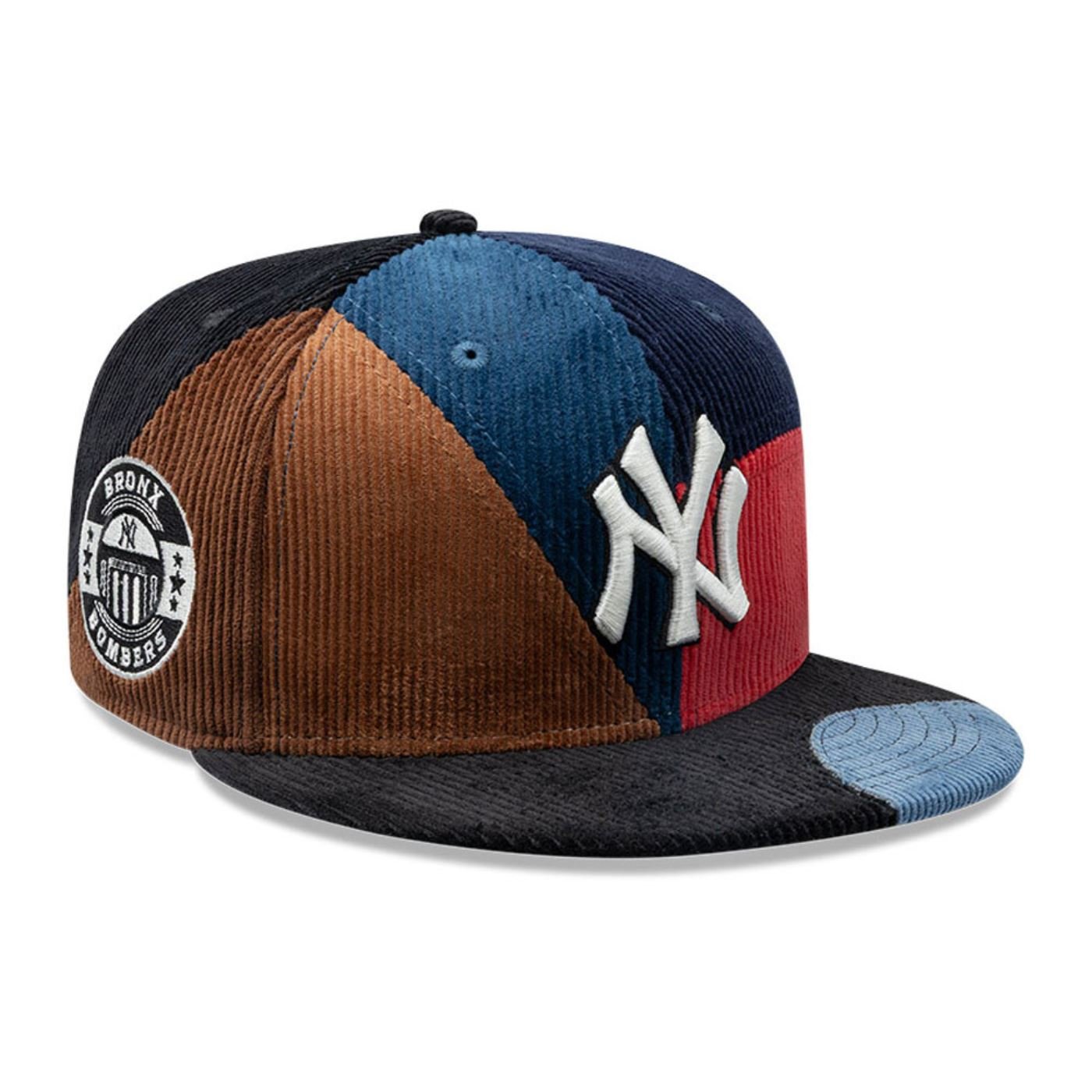 Bone New Era 59FIFTY Energy Patchwork New York Yankees MLB Azul 3