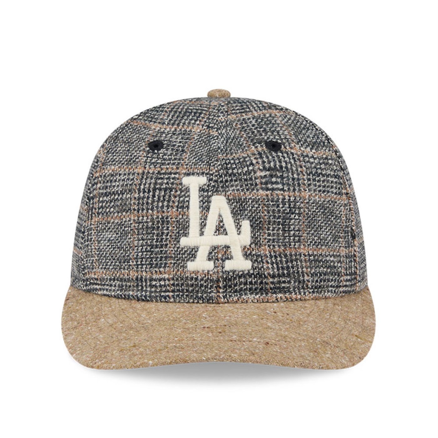 Bone New Era 59FIFTY RETRO CROWN Los Angeles Dodgers MLB Azul Marrom 4