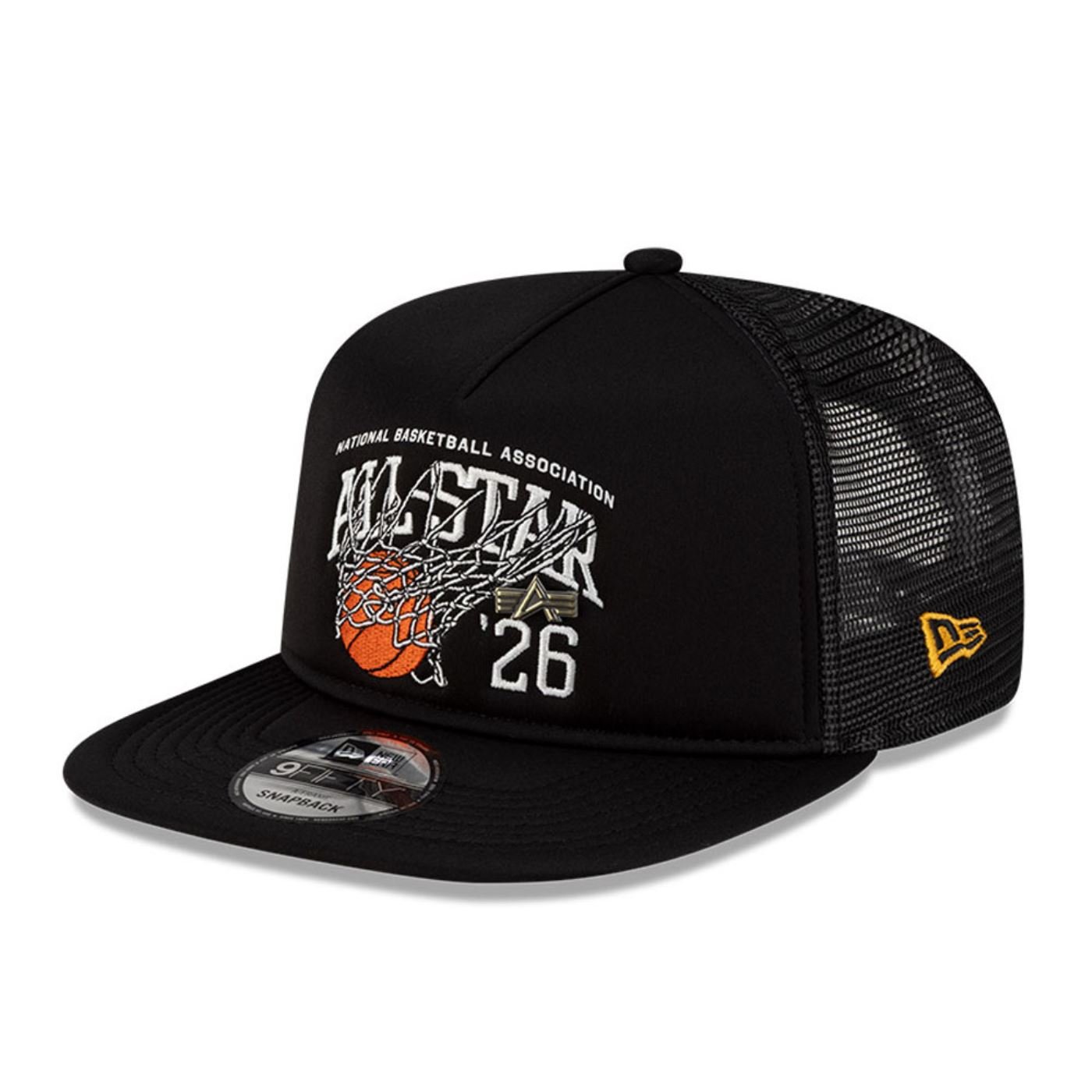 Bone New Era 9FIFTY A-Frame Trucker Alpha X NBA All Star Game 2026
