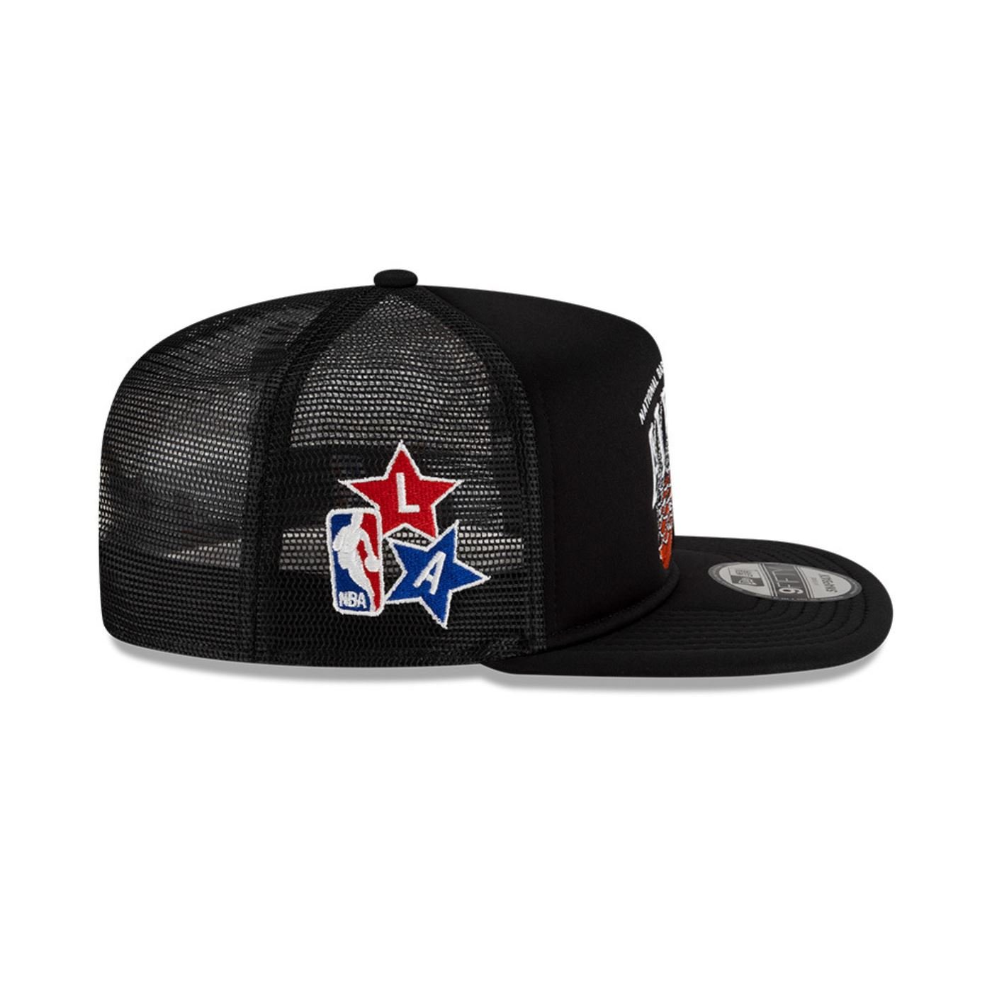 Bone New Era 9FIFTY A-Frame Trucker Alpha X NBA All Star Game 2026 Preto 6