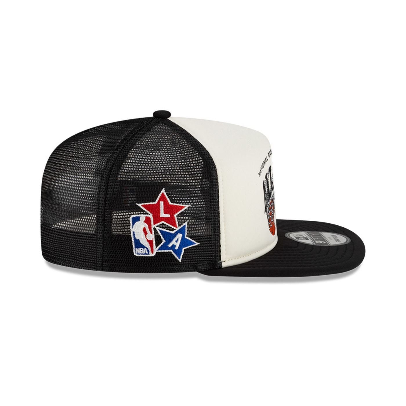 Bone New Era 9FIFTY A-Frame Trucker Alpha X NBA All Star Game 2026 Off White 6