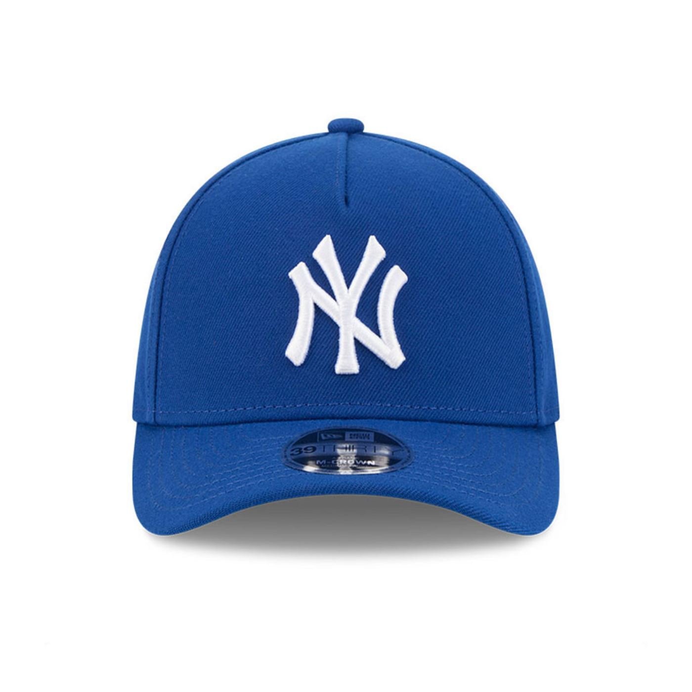 Bone New Era 39THIRTY M-Crown A-Frame New York Yankees MLB Azul Azul 2
