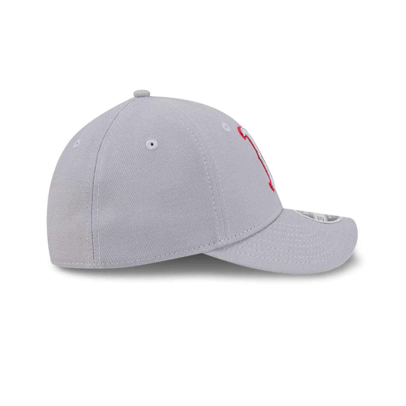 Bone New Era 39THIRTY M-Crown Boston Red Sox MLB Cinza Cinza 6