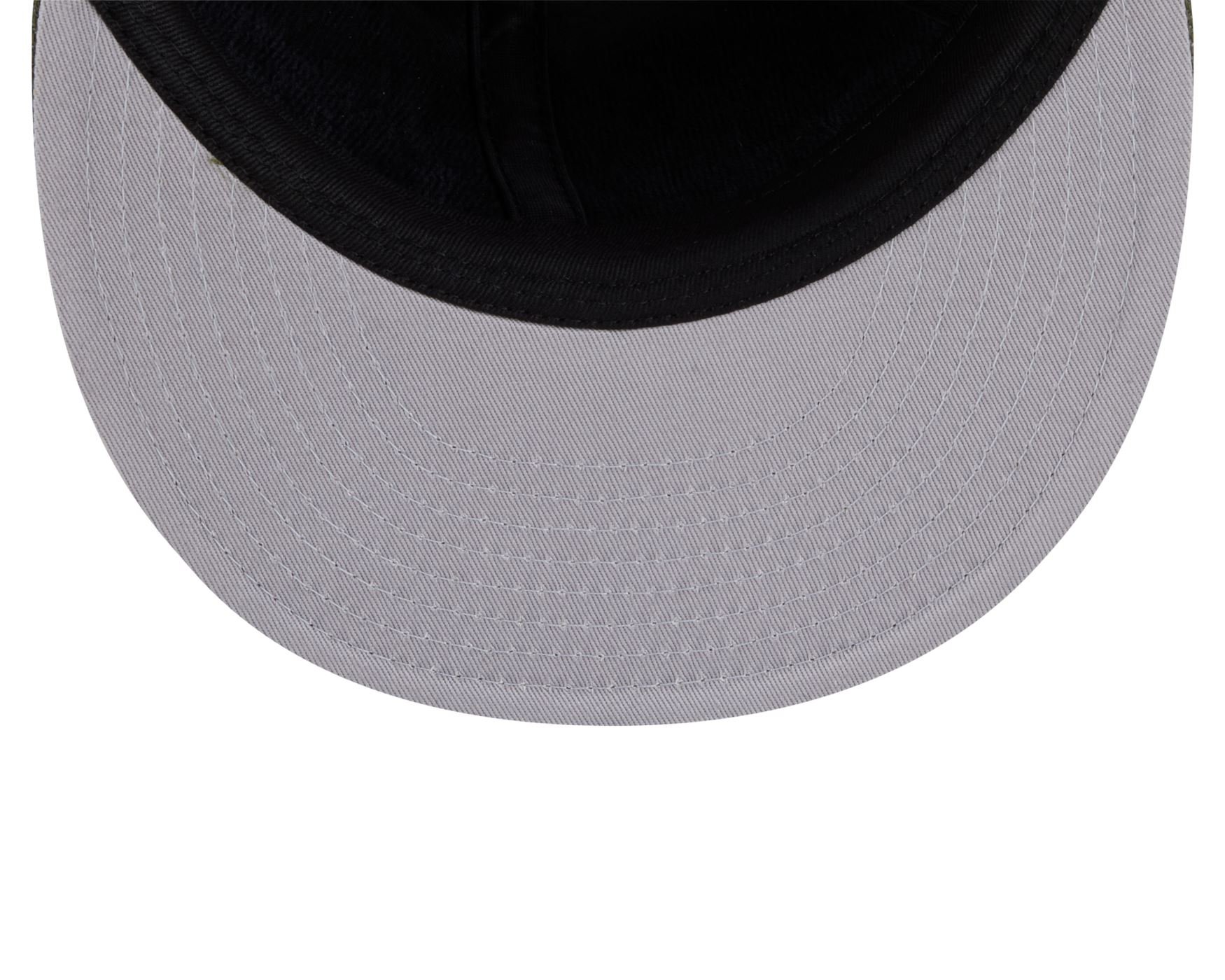 Bone New Era 59FIFTY RETRO CROWN Los Angeles Lakers NBA Verde Verde 6