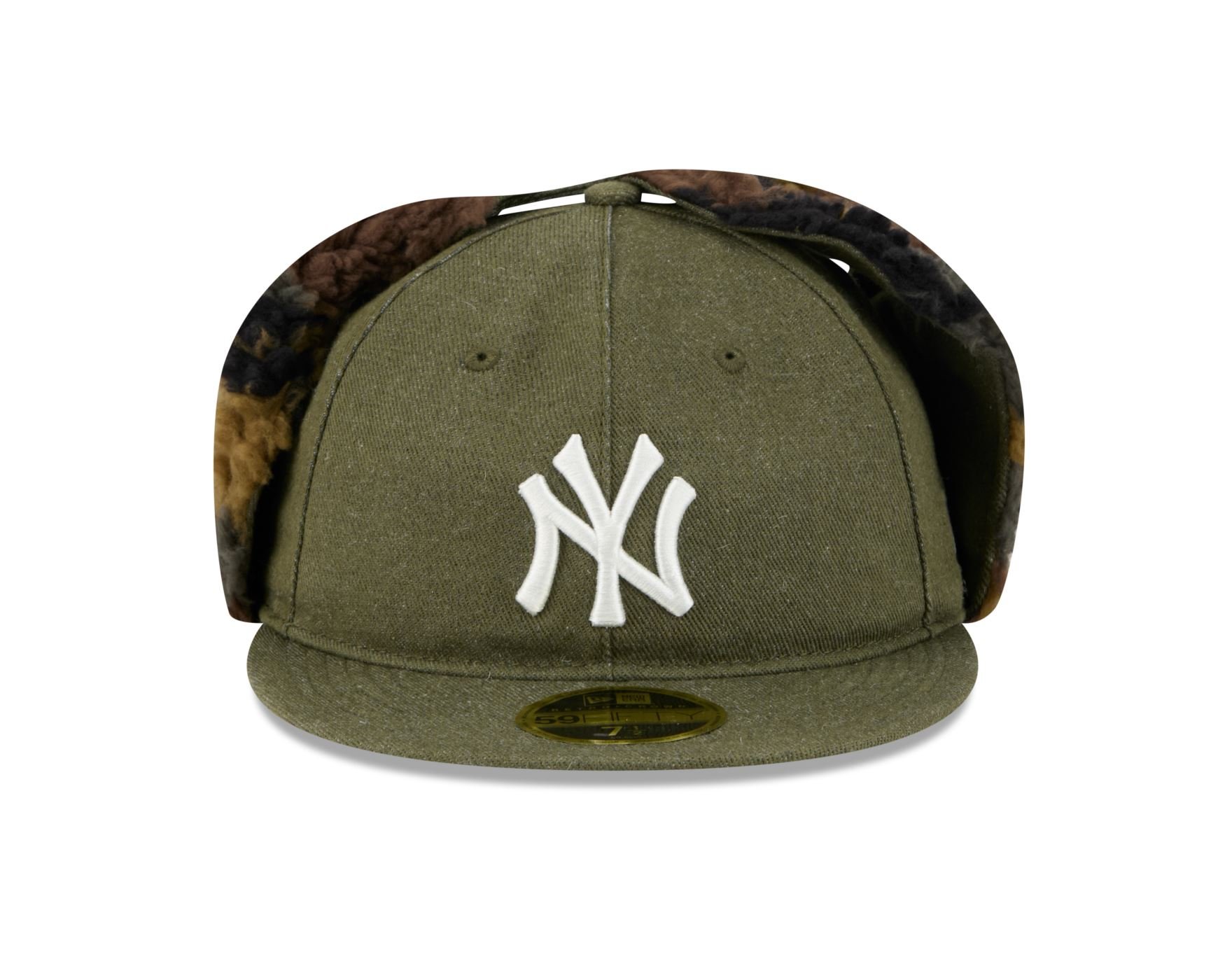 Bone New Era 59FIFTY RETRO CROWN New York Yankees MLB Verde Verde 2
