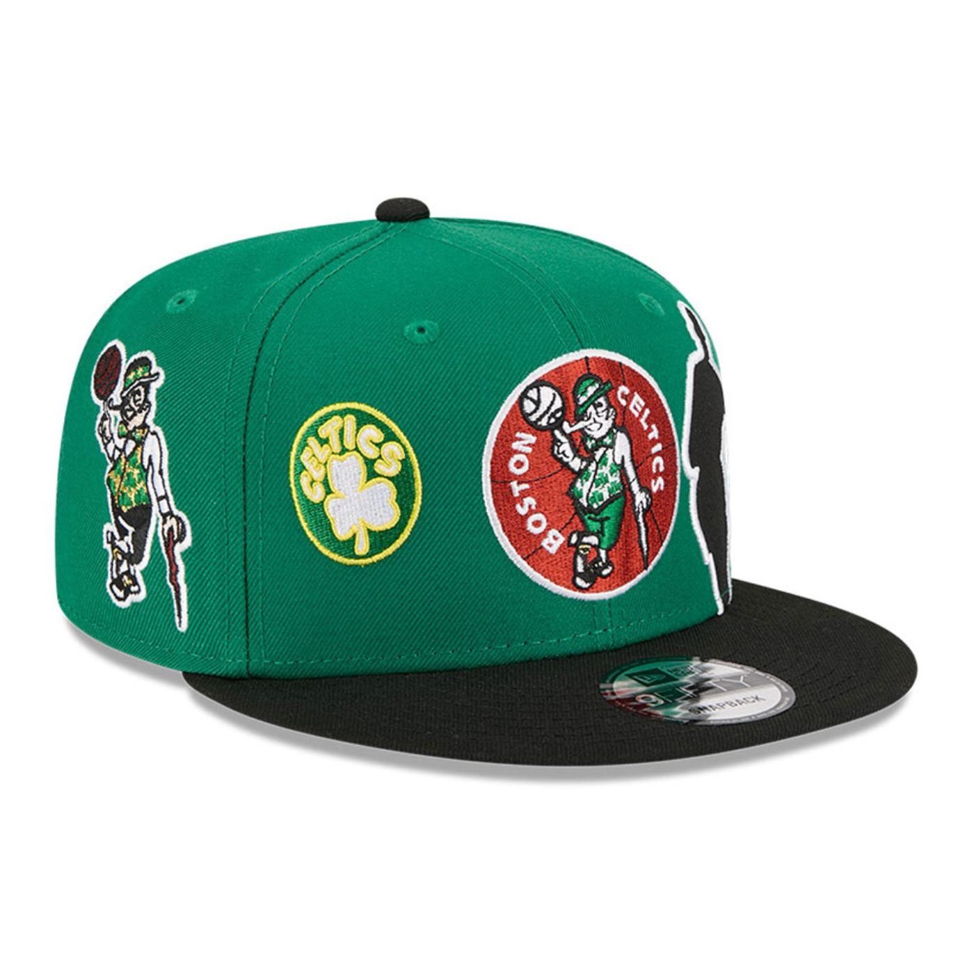 Bone New Era 9FIFTY Boston Celtics NBA All-Star Game Hardwood Classic Verde 3