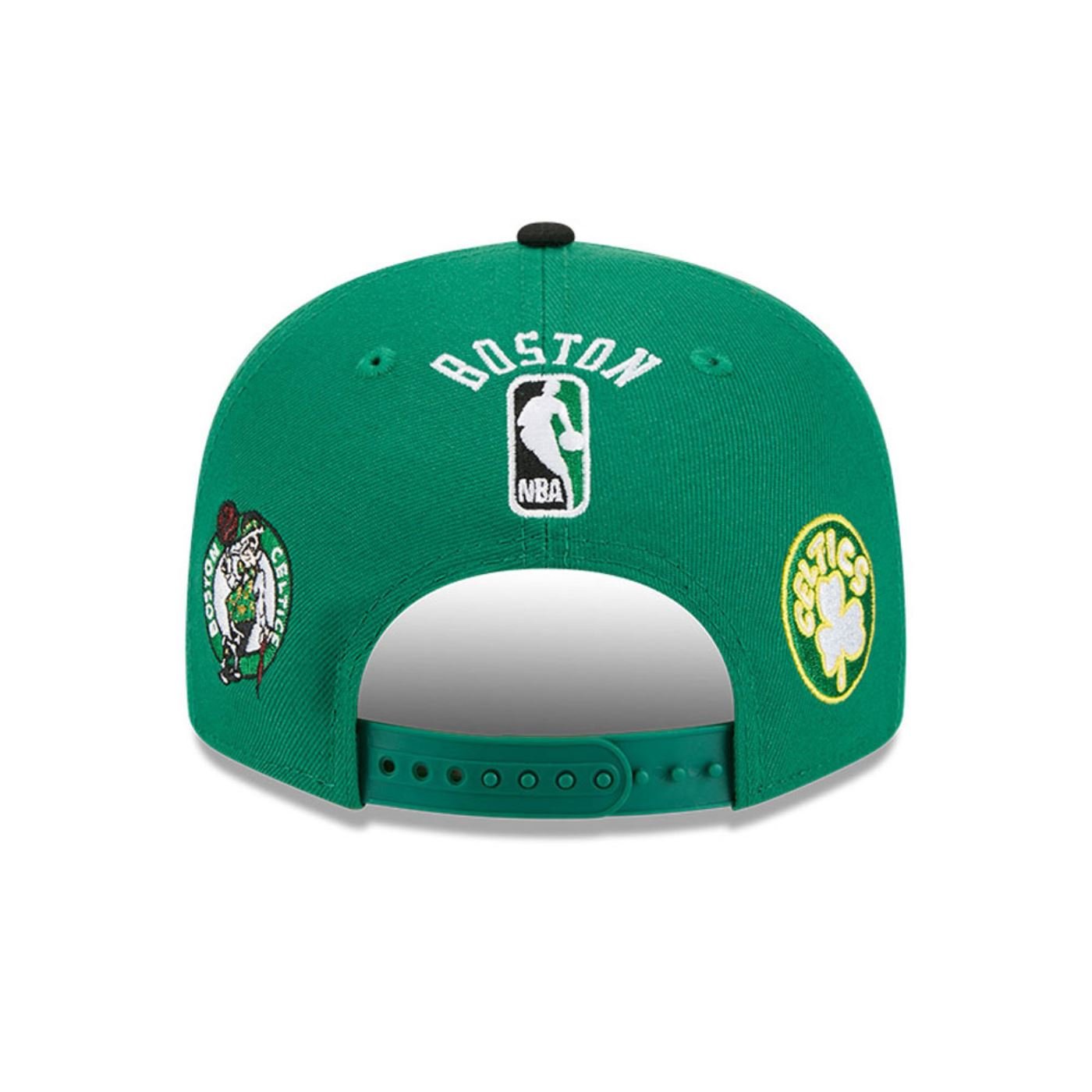 Bone New Era 9FIFTY Boston Celtics NBA All-Star Game Hardwood Classic Verde 4