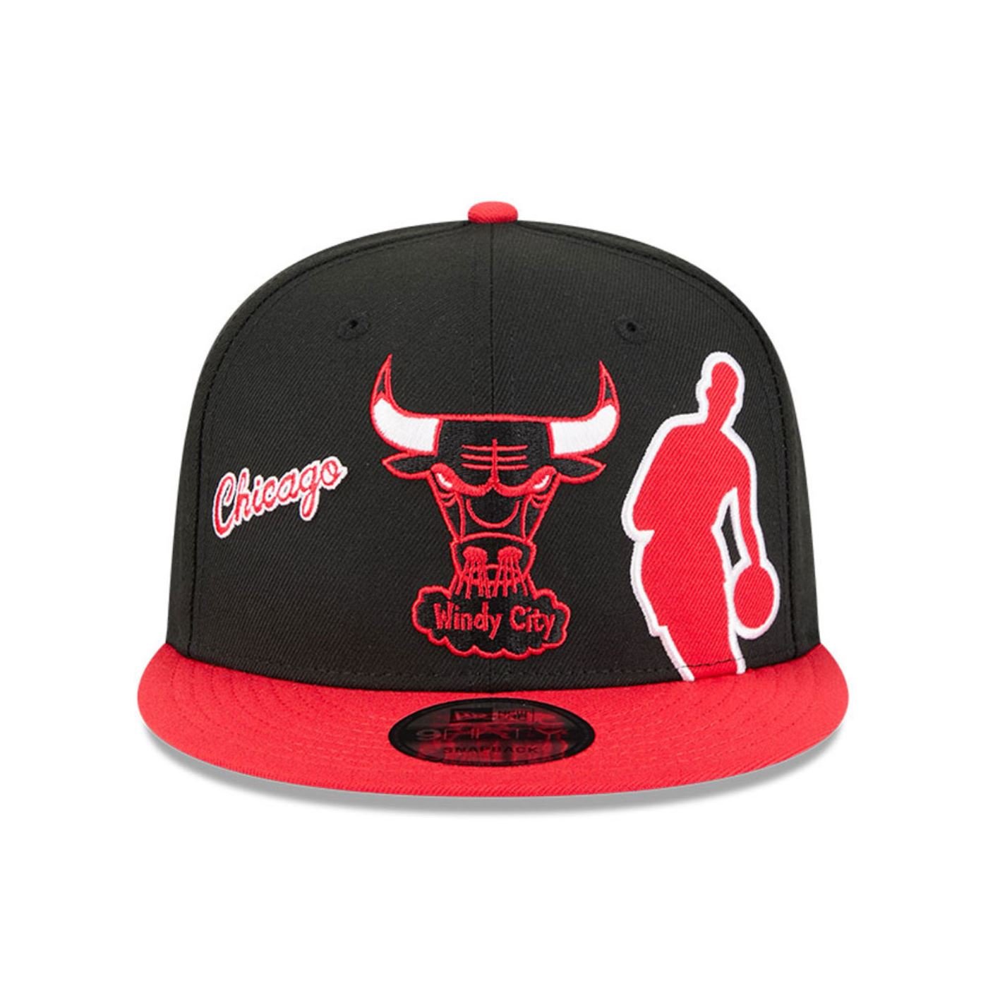 Bone New Era 9FIFTY Chicago Bulls NBA All-Star Game Hardwood Classic Preto 2